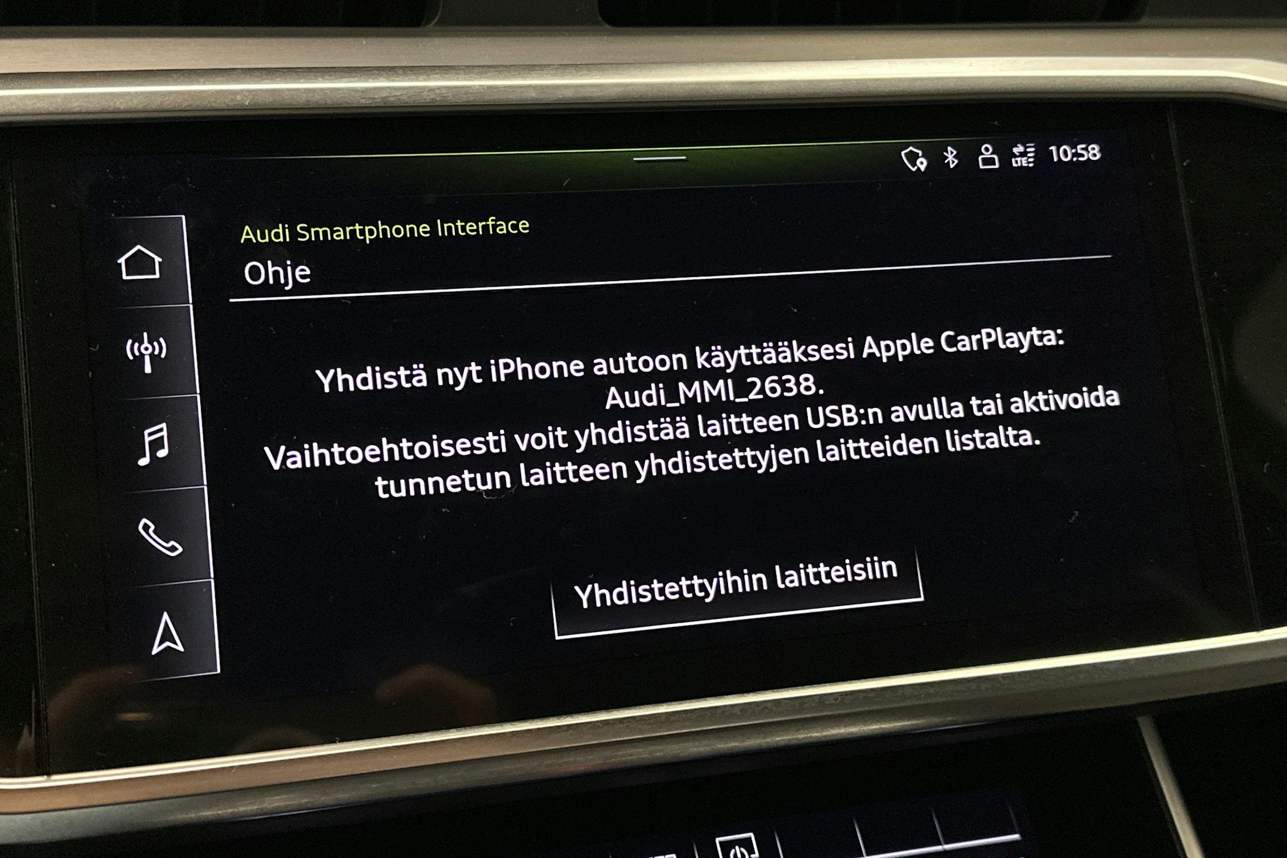 musta Audi A6 2021 kuva 24.