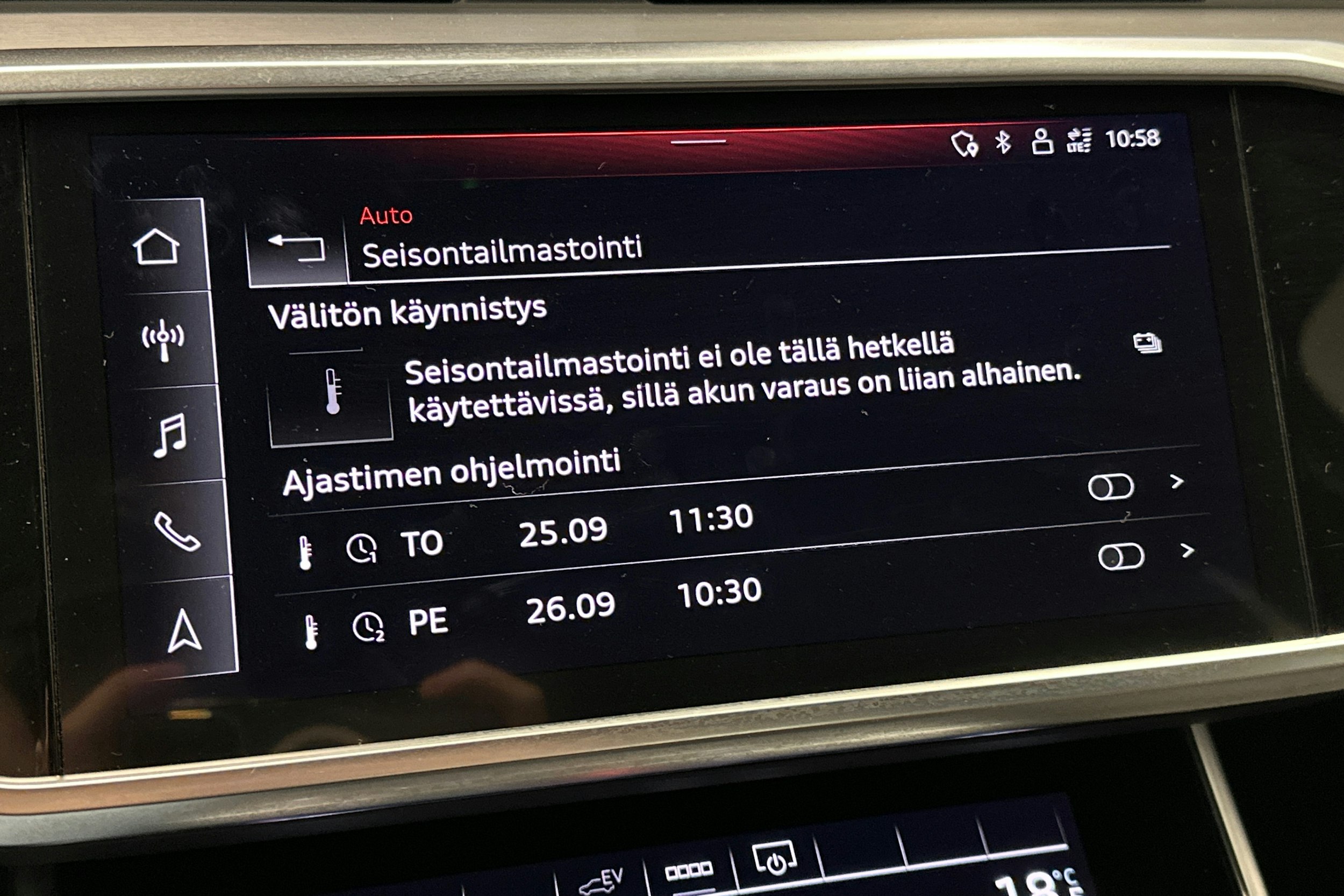 musta Audi A6 2021 kuva 25.