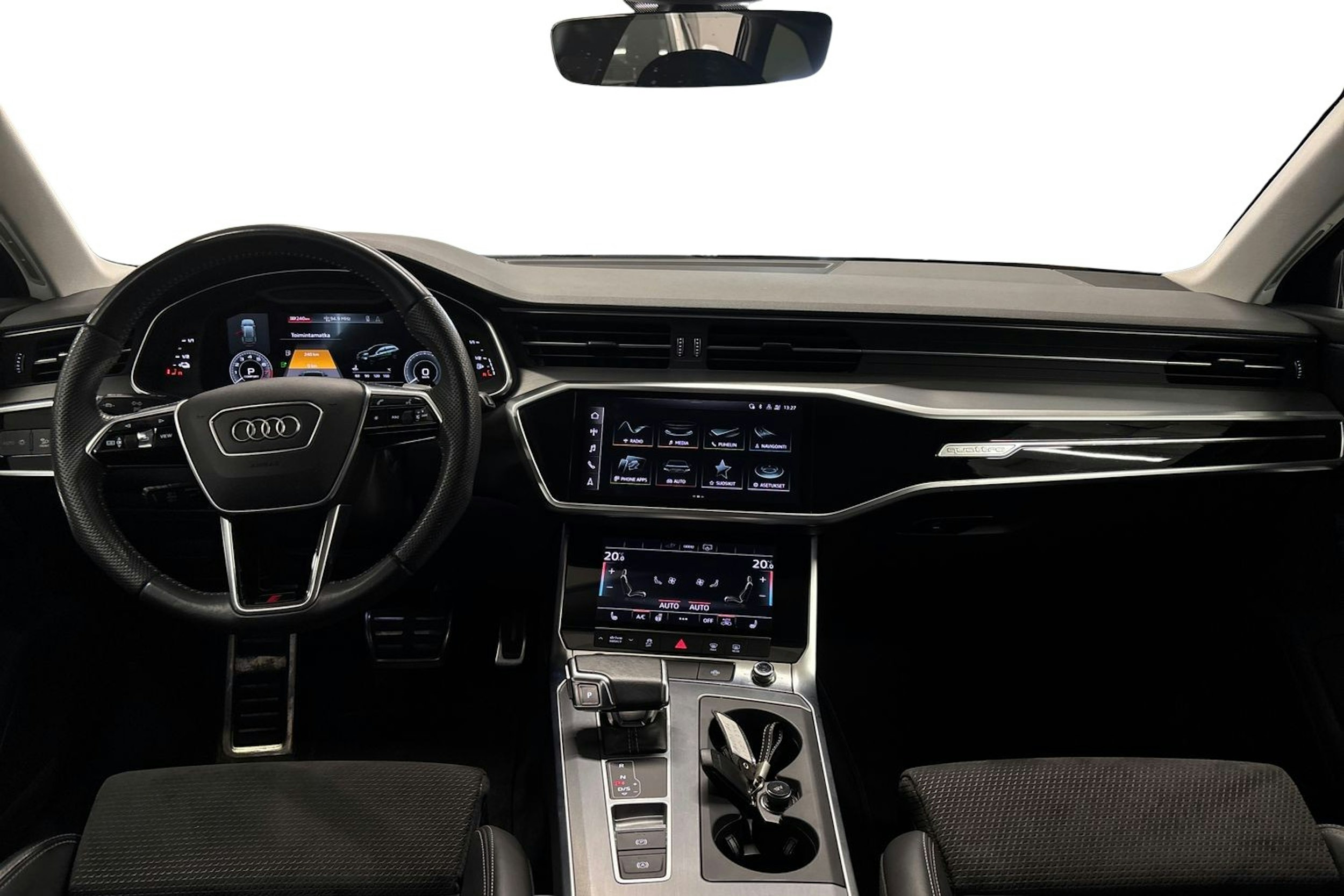 Valkoinen Audi A6 2021 kuva 9.