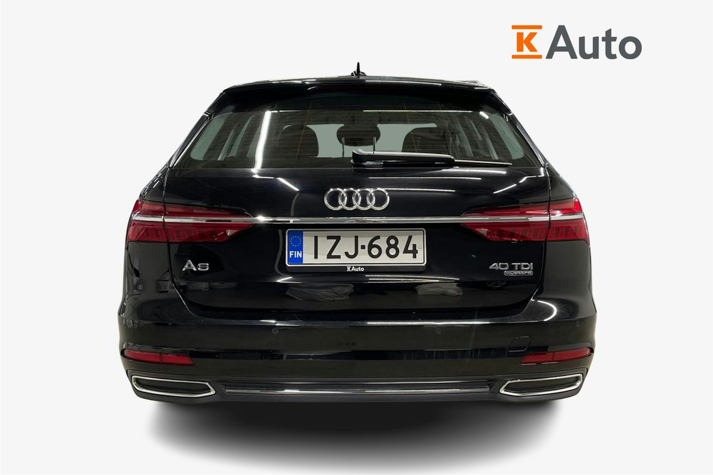 musta Audi A6 2021 kuva 3.