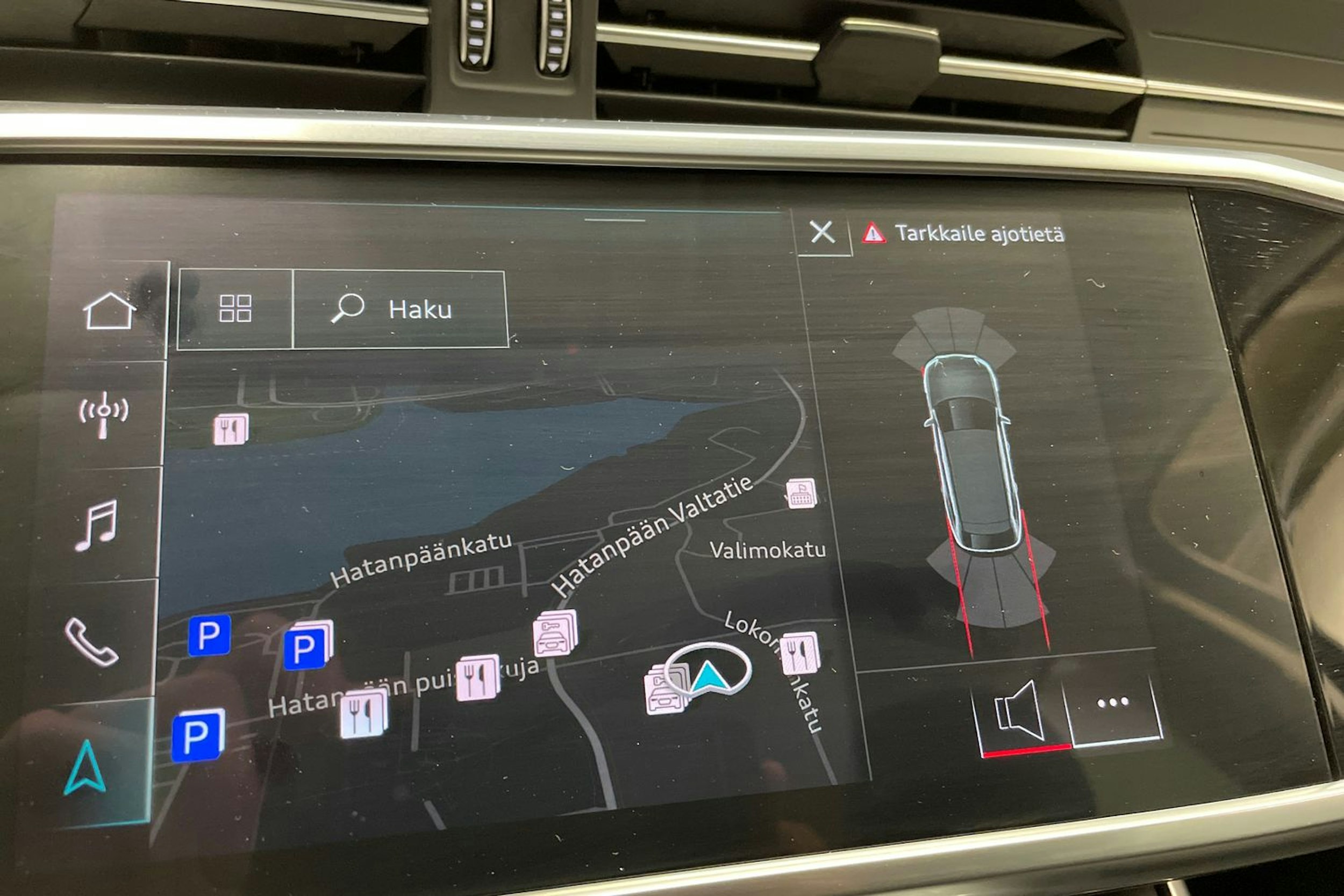 musta Audi A6 2021 kuva 24.