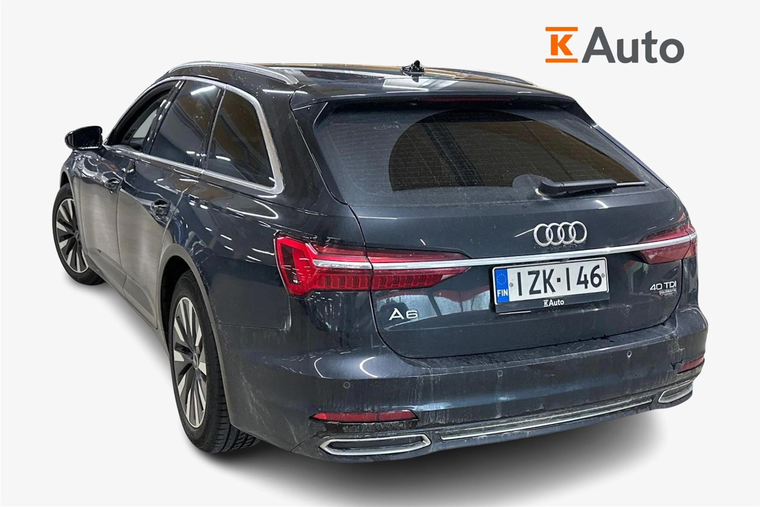 musta Audi A6 2021 kuva 2.