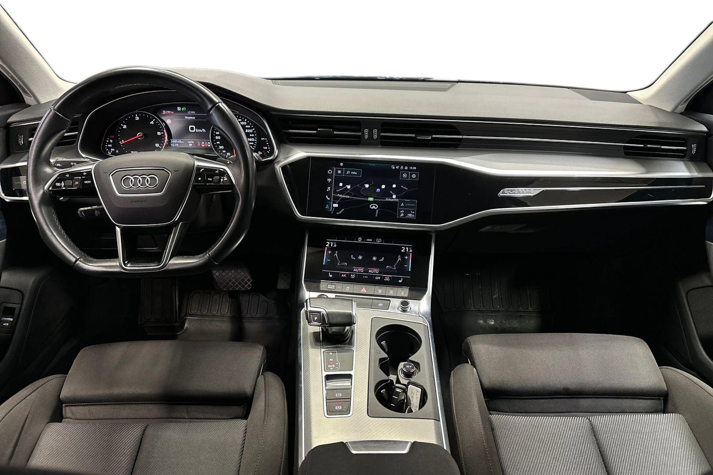 musta Audi A6 2021 kuva 7.