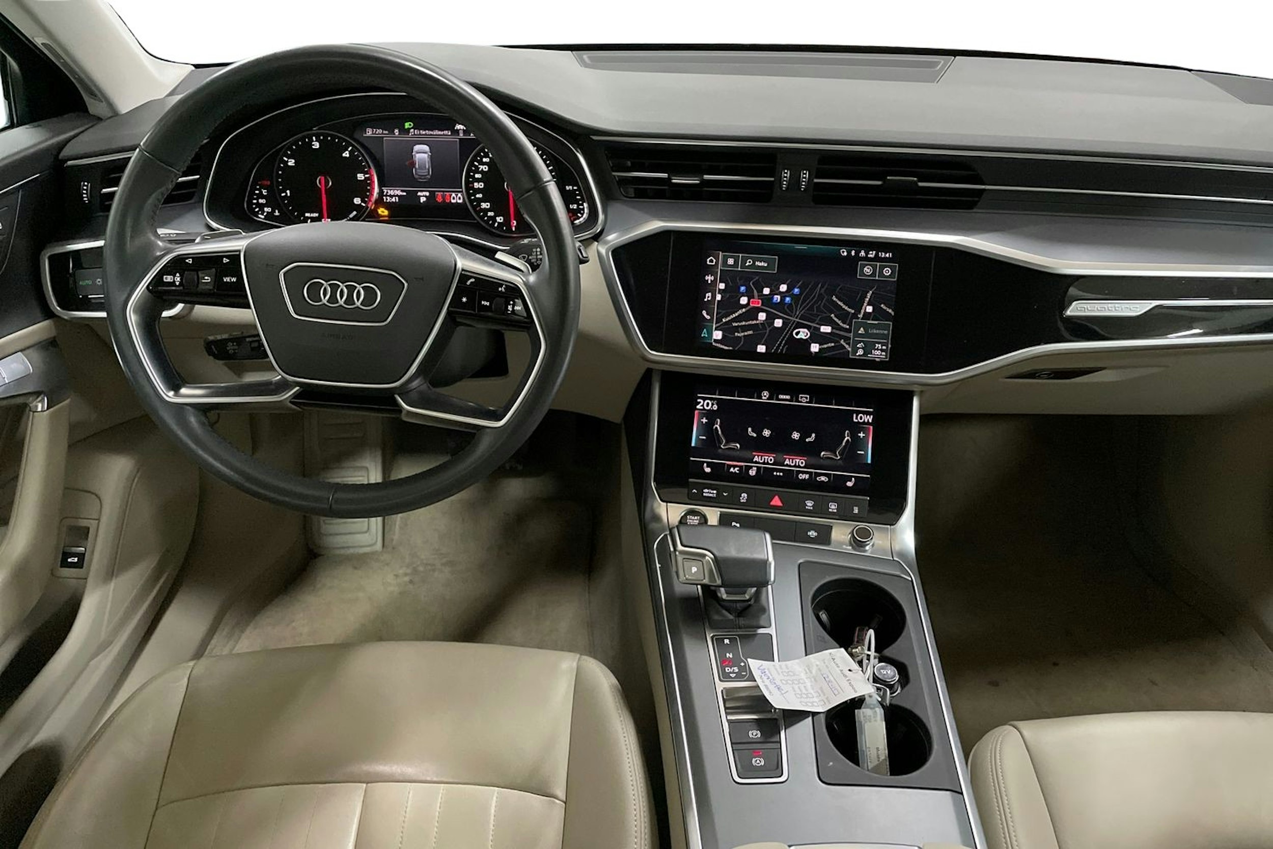 musta Audi A6 2021 kuva 9.