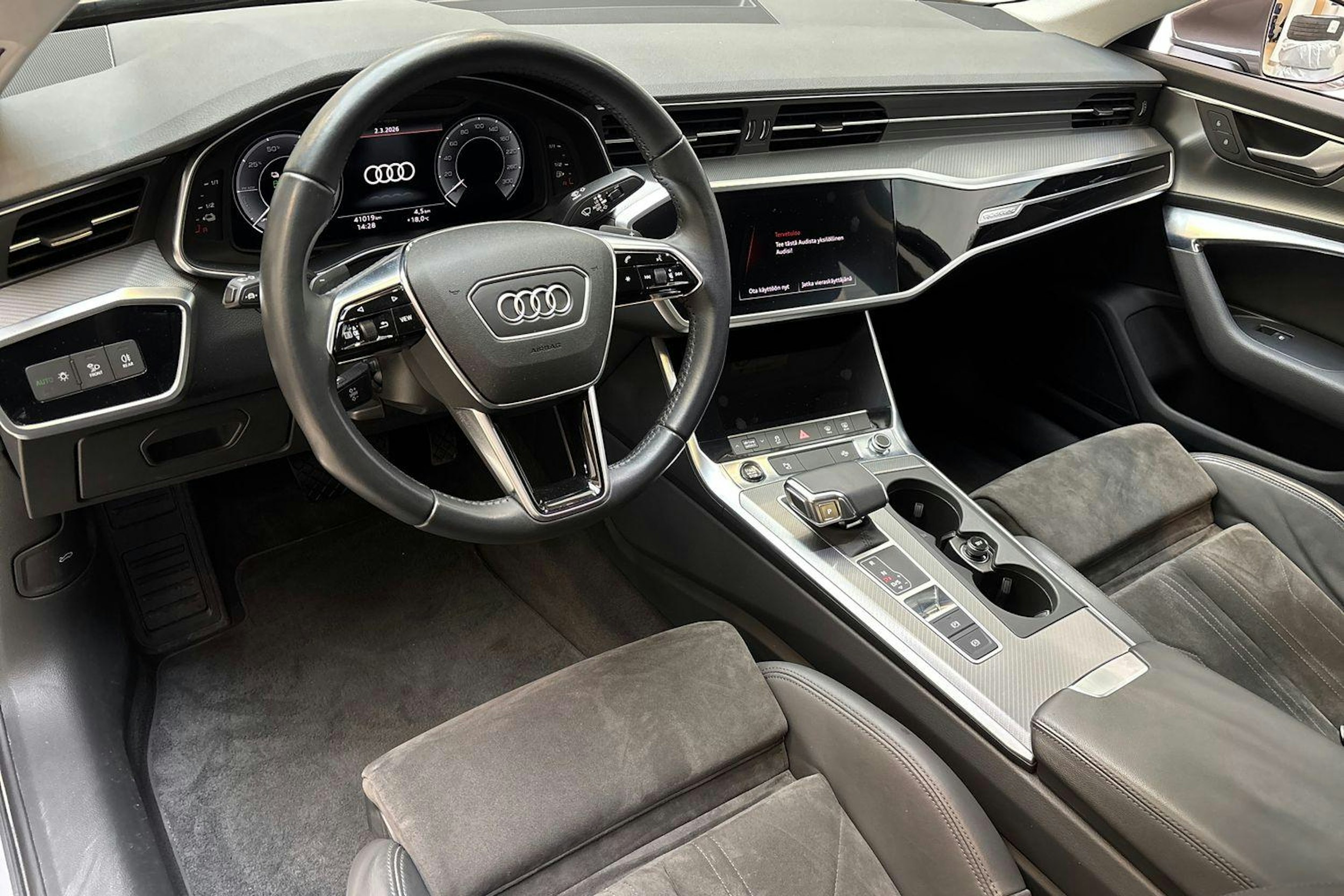 ruskea (beige) Audi A6 2021 kuva 7.