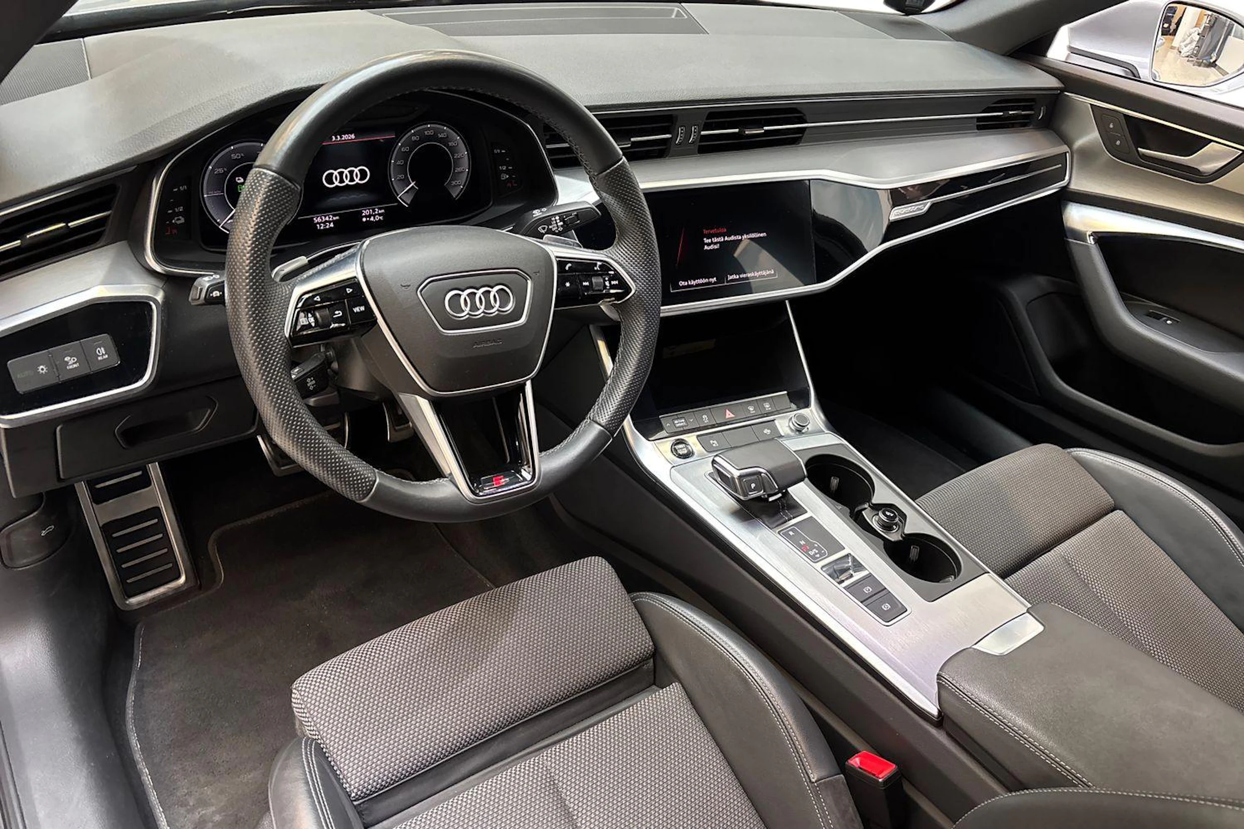 hopea Audi A6 2021 kuva 7.