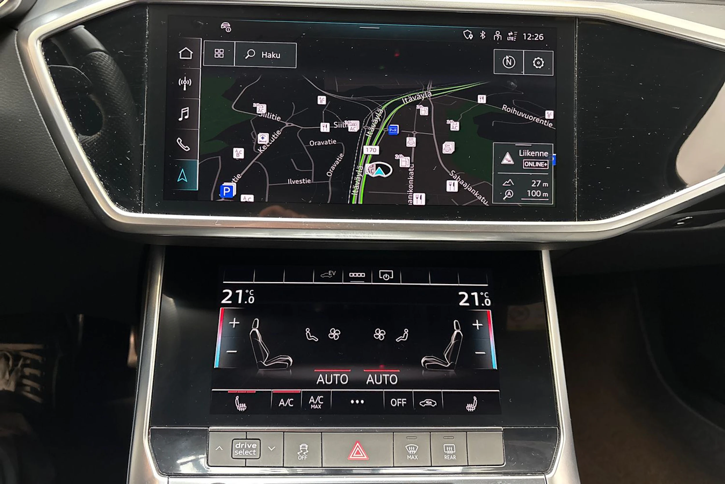 hopea Audi A6 2021 kuva 21.