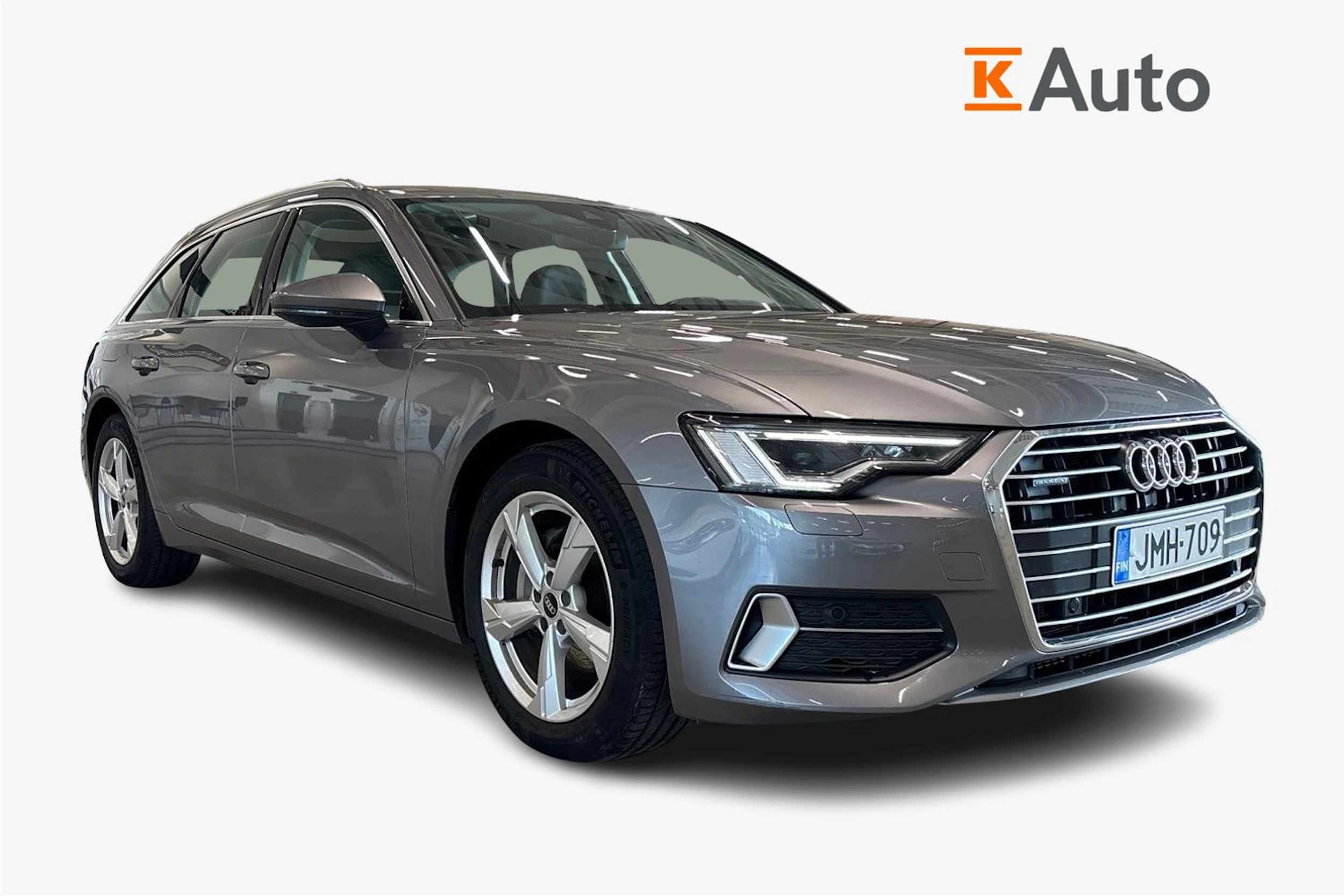 harmaa Audi A6 2021 kuva 1.
