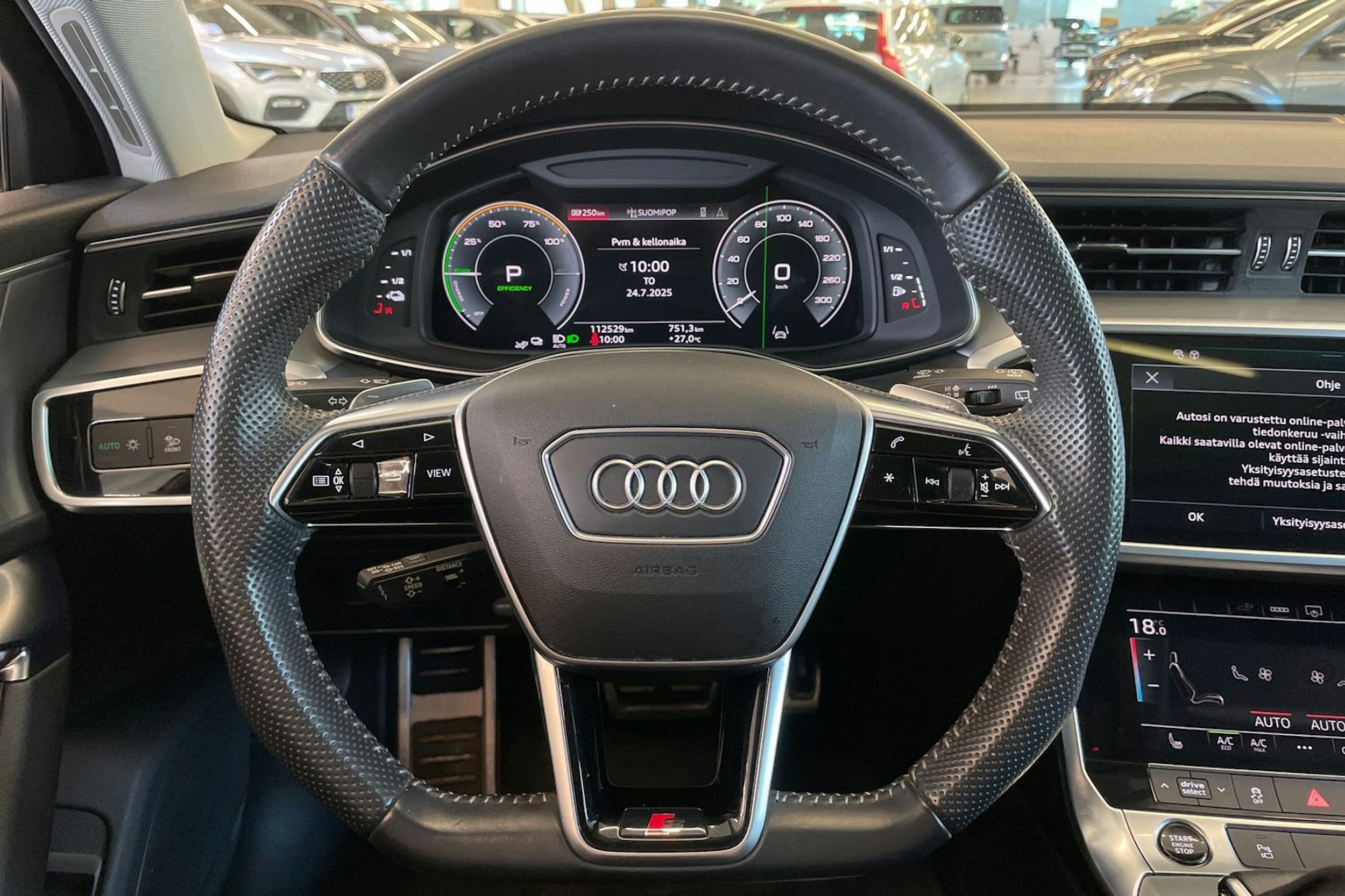 hopea Audi A6 2021 kuva 20.