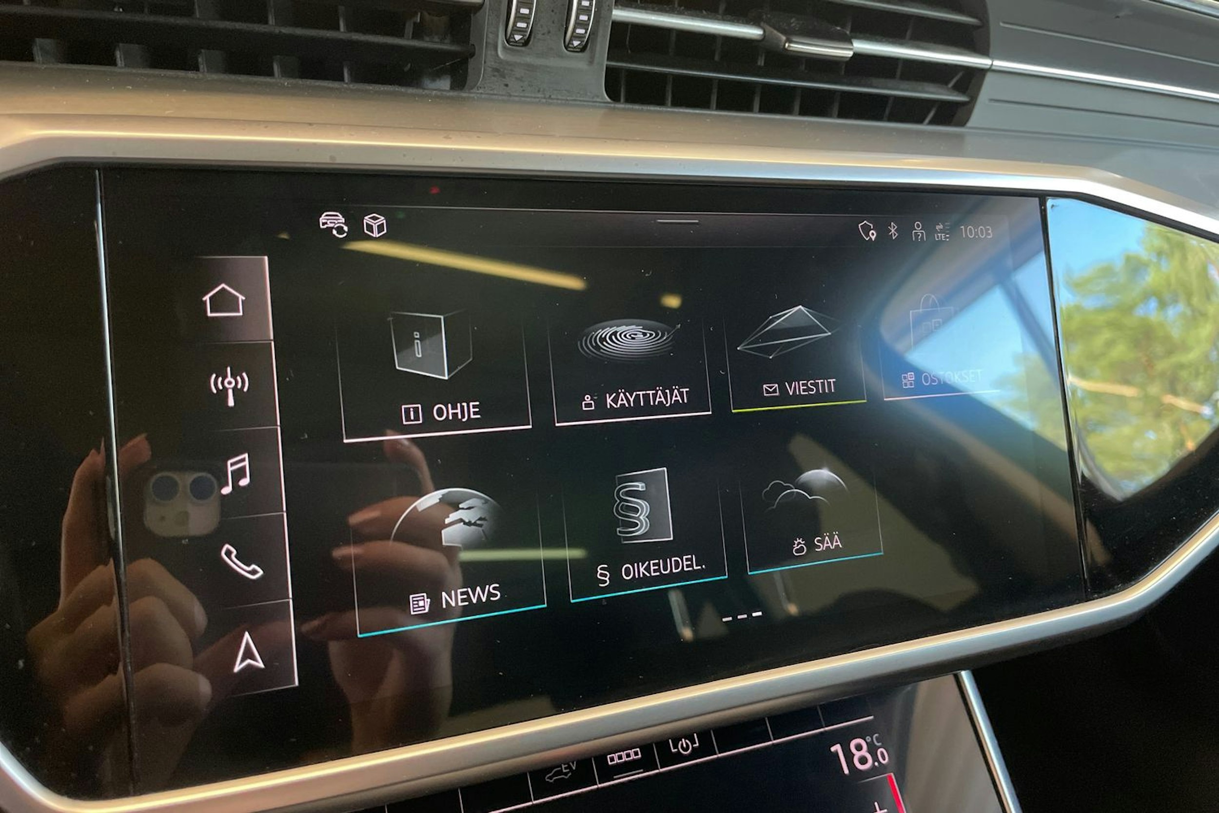 hopea Audi A6 2021 kuva 27.