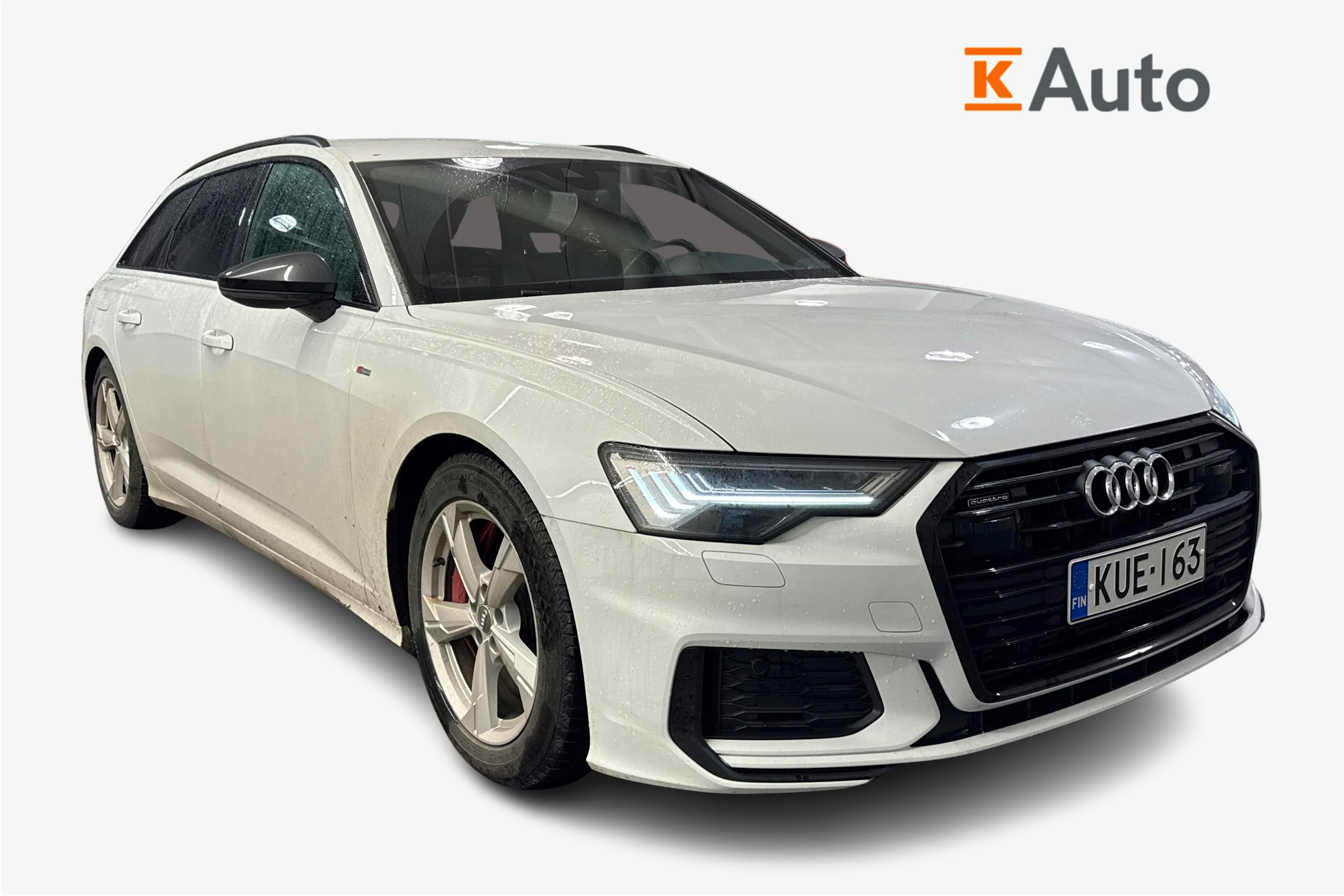 Valkoinen Audi A6 2021 kuva 1.