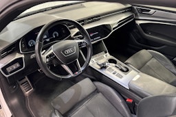 Valkoinen Audi A6 2021 kuva 3.