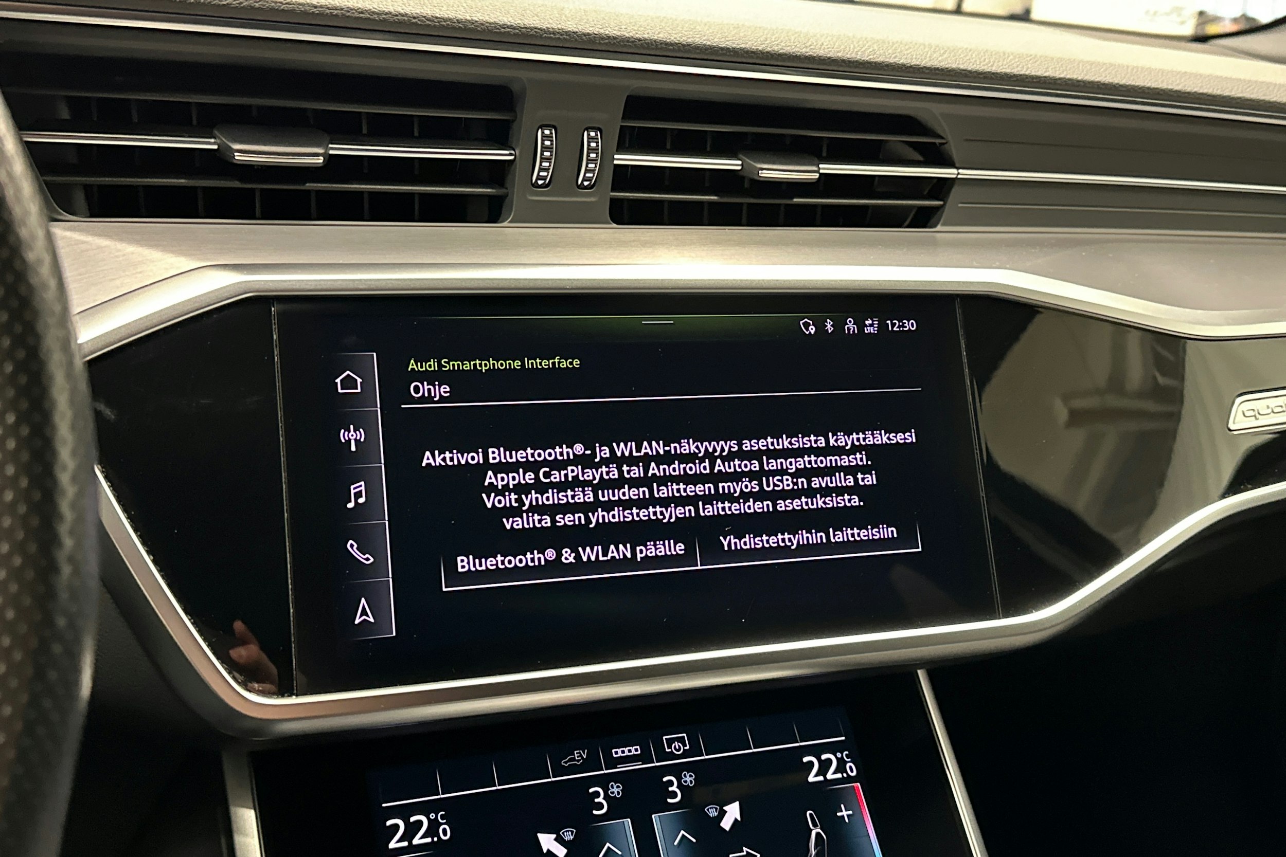 Valkoinen Audi A6 2021 kuva 22.