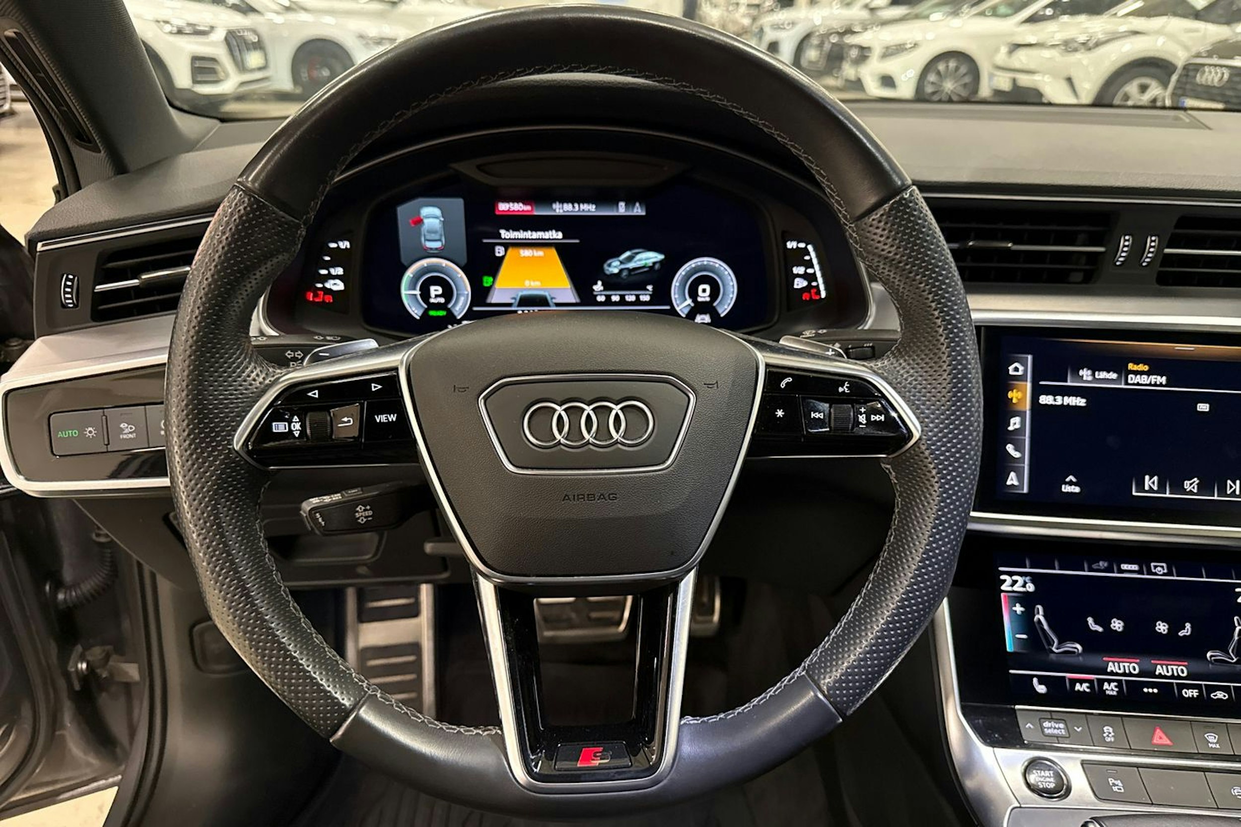 met. harmaa Audi A6 2021 kuva 19.