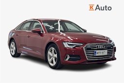 Punainen Audi A6 2021 kuva 1.