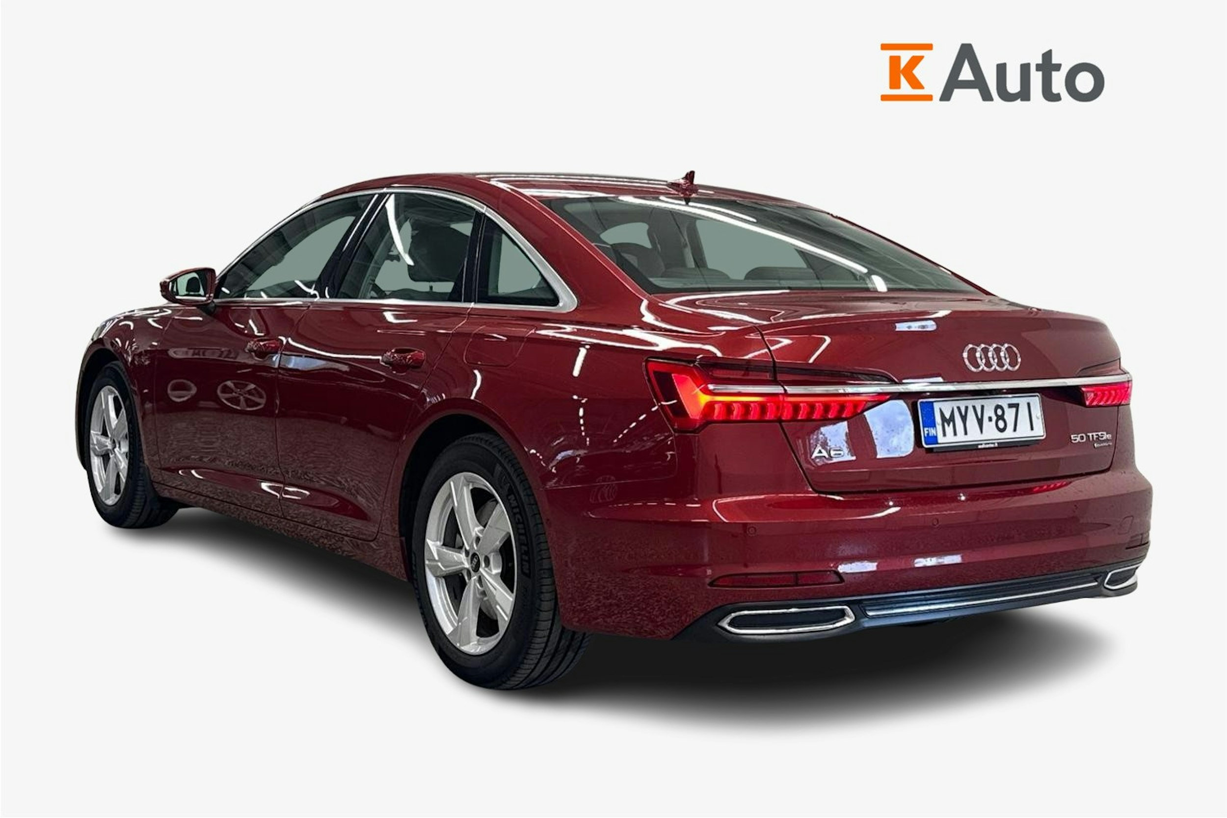 Punainen Audi A6 2021 kuva 2.