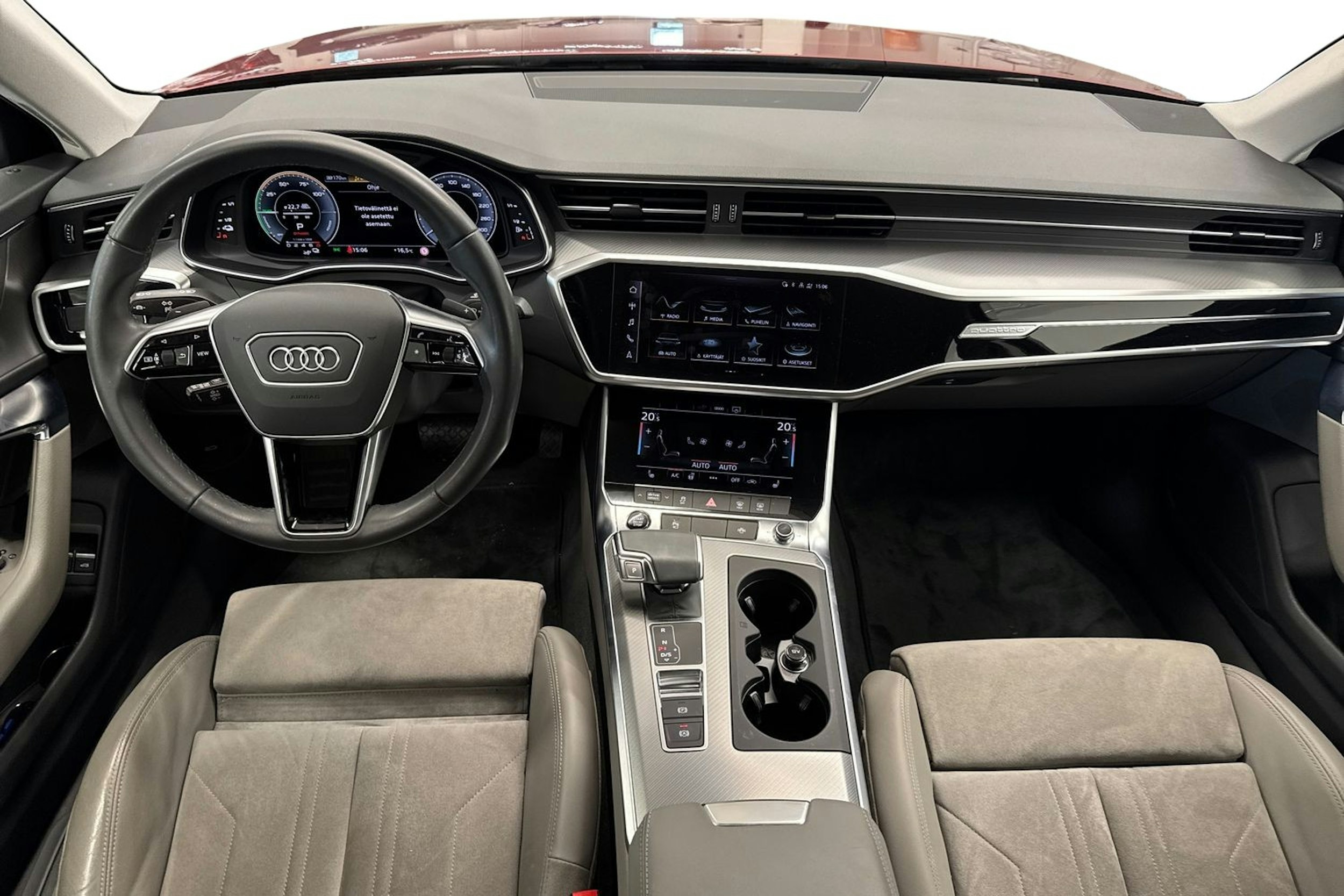Punainen Audi A6 2021 kuva 9.