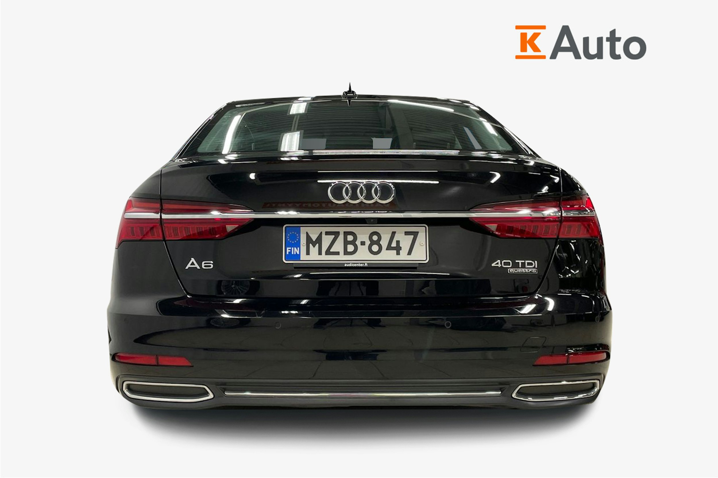 Musta Audi A6 2021 kuva 3.