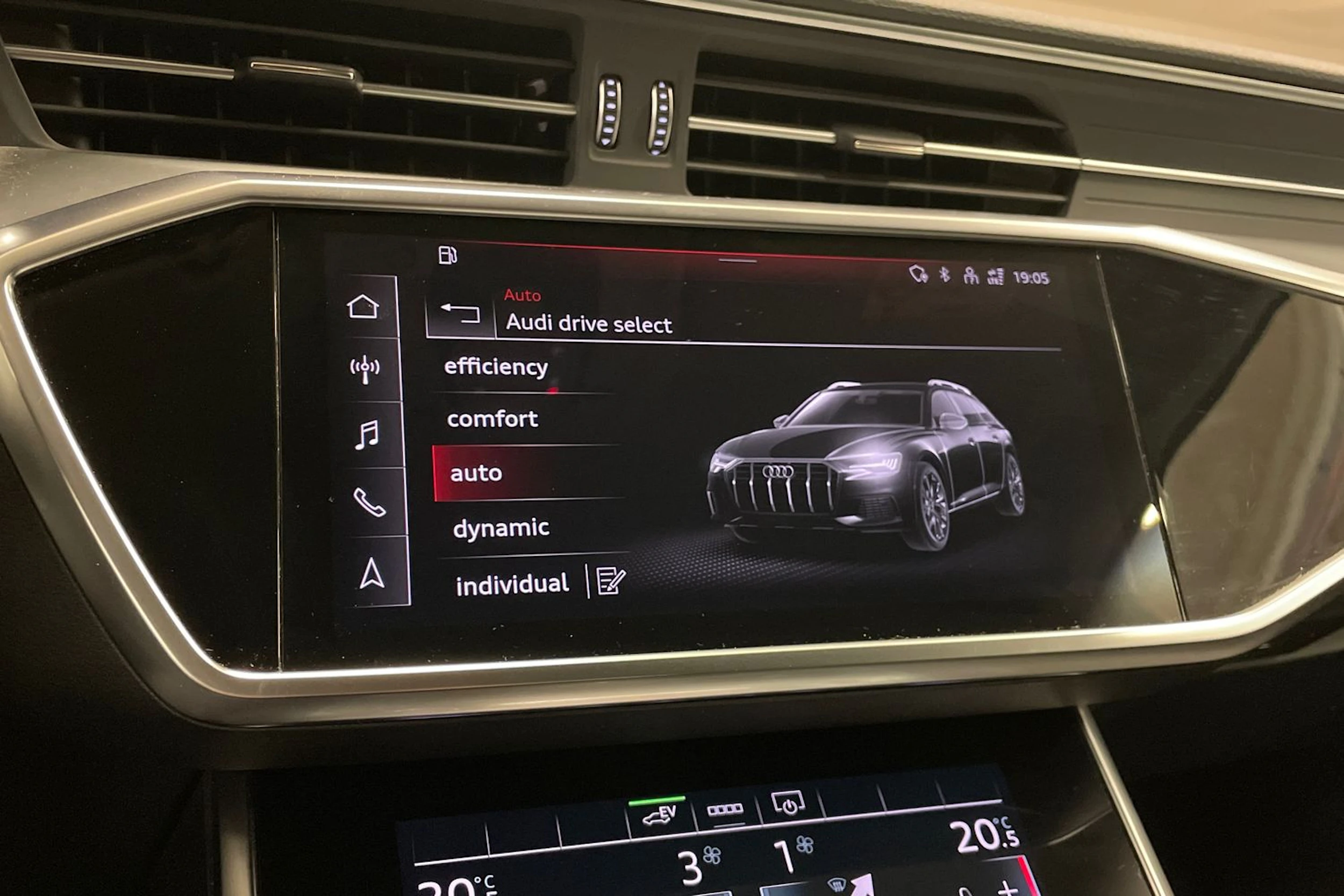 valkoinen Audi A6 2021 kuva 14.