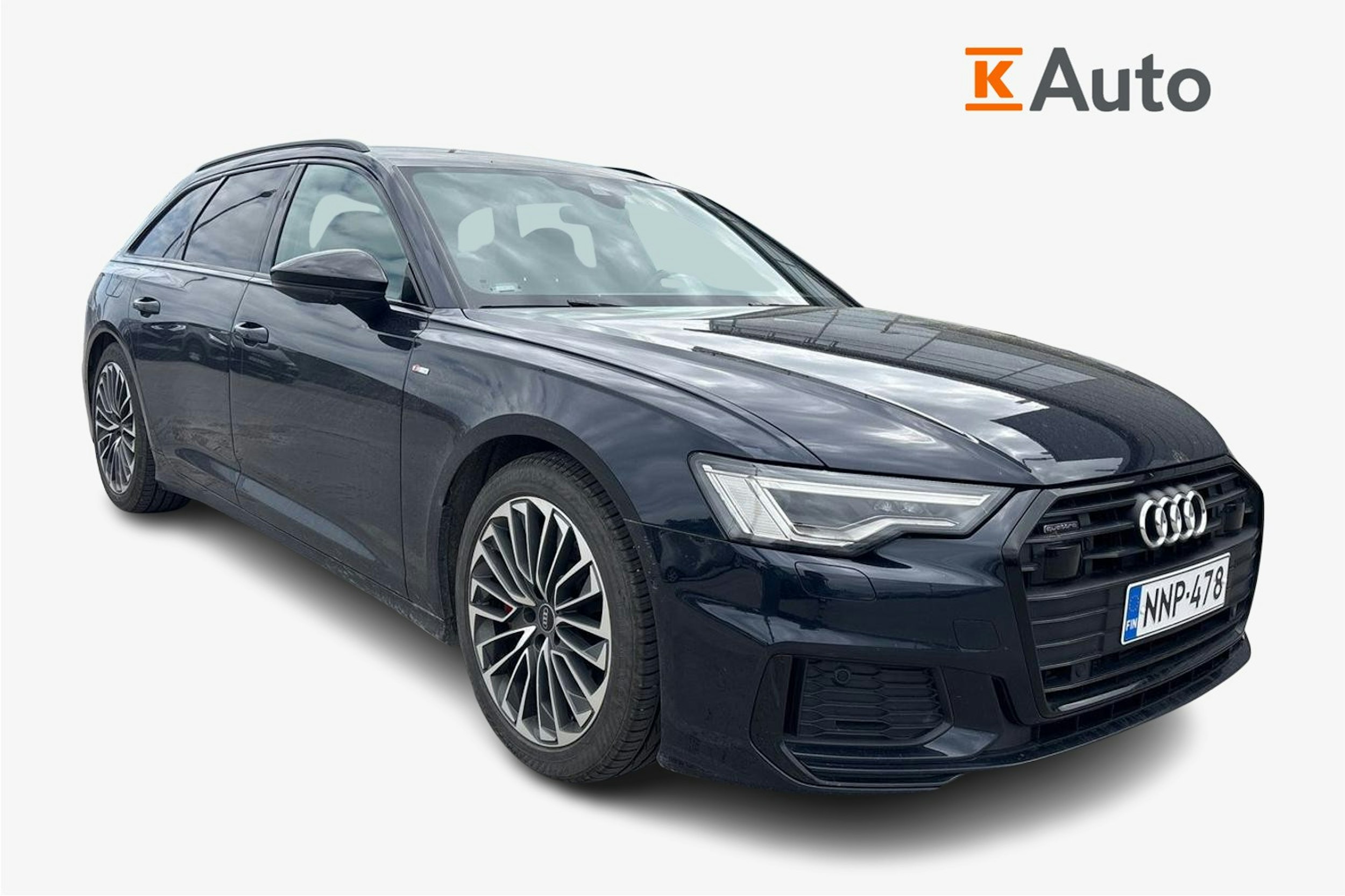 sininen Audi A6 2021 kuva 1.