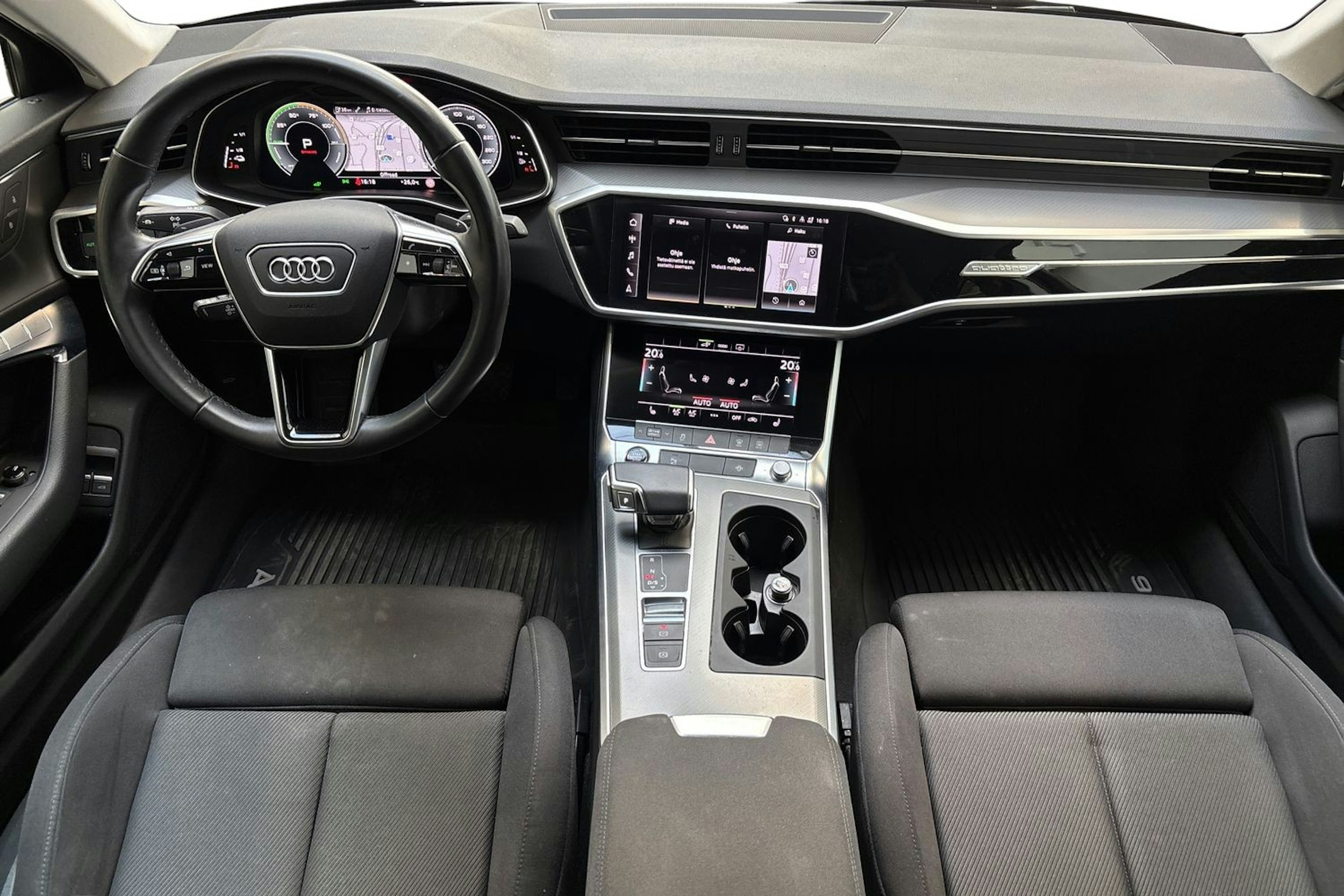 Musta Audi A6 2021 kuva 9.