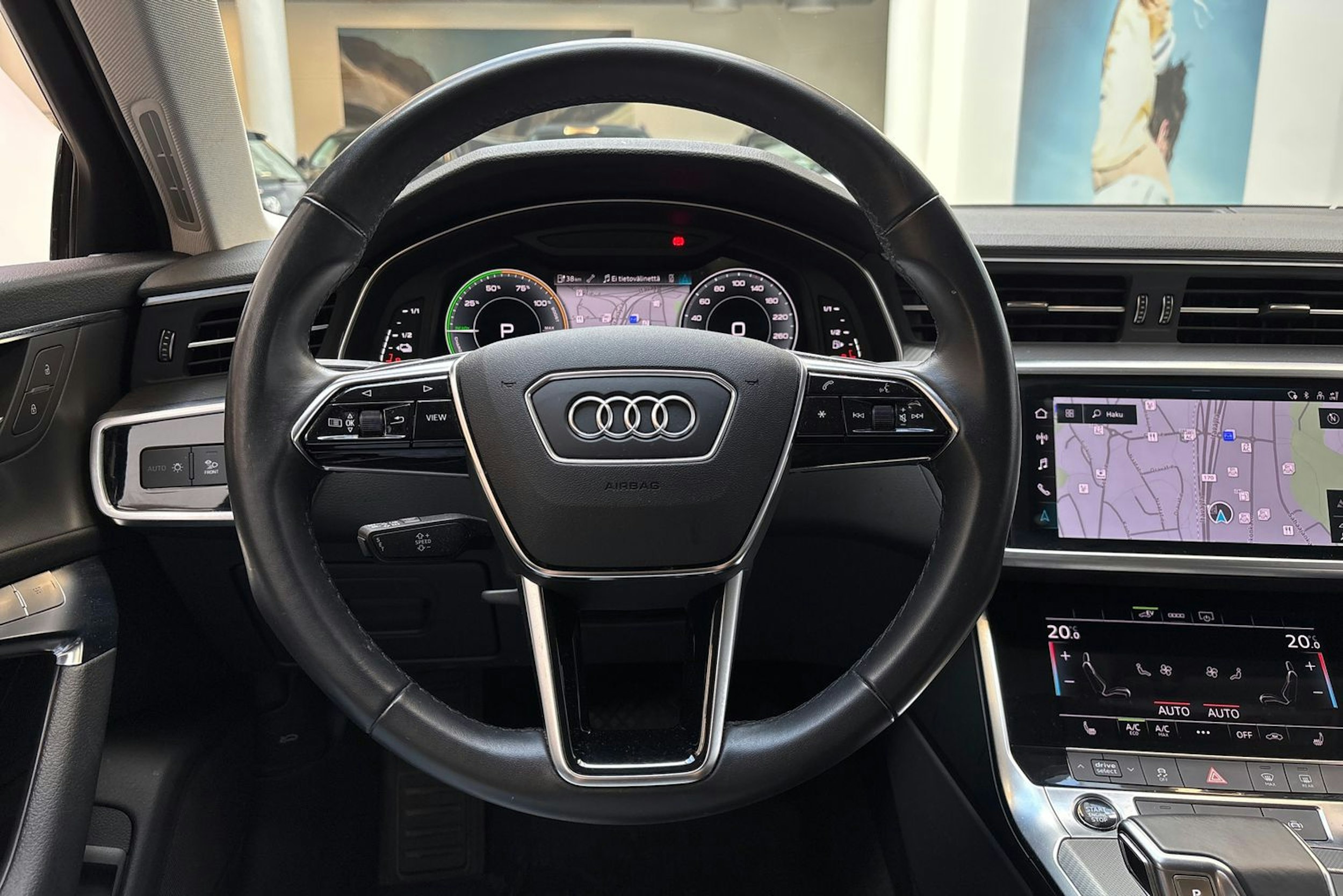 Musta Audi A6 2021 kuva 22.