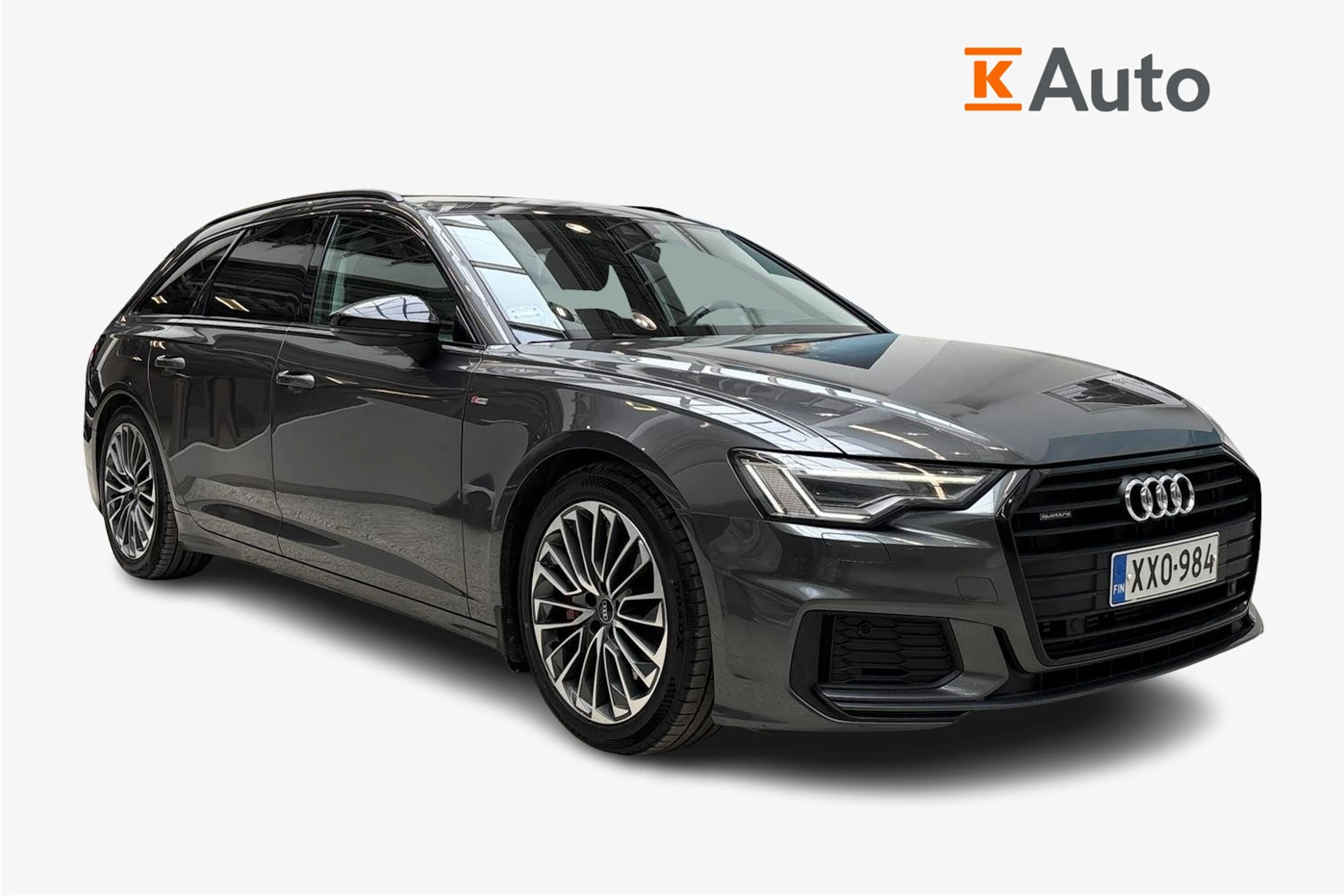 harmaa Audi A6 2021 kuva 1.