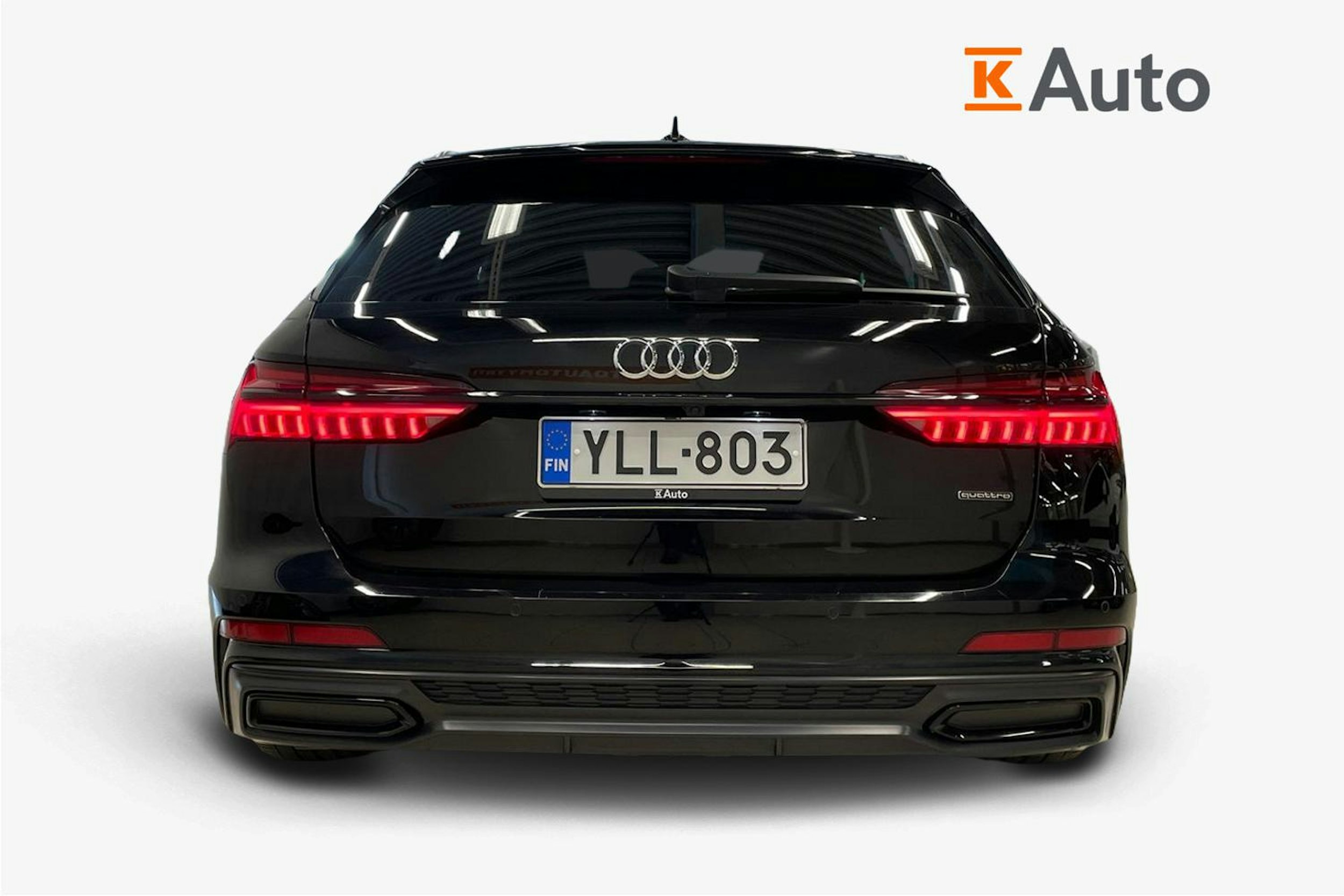 Musta Audi A6 2021 kuva 3.