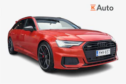 keltainen Audi A6 2022 kuva 1.