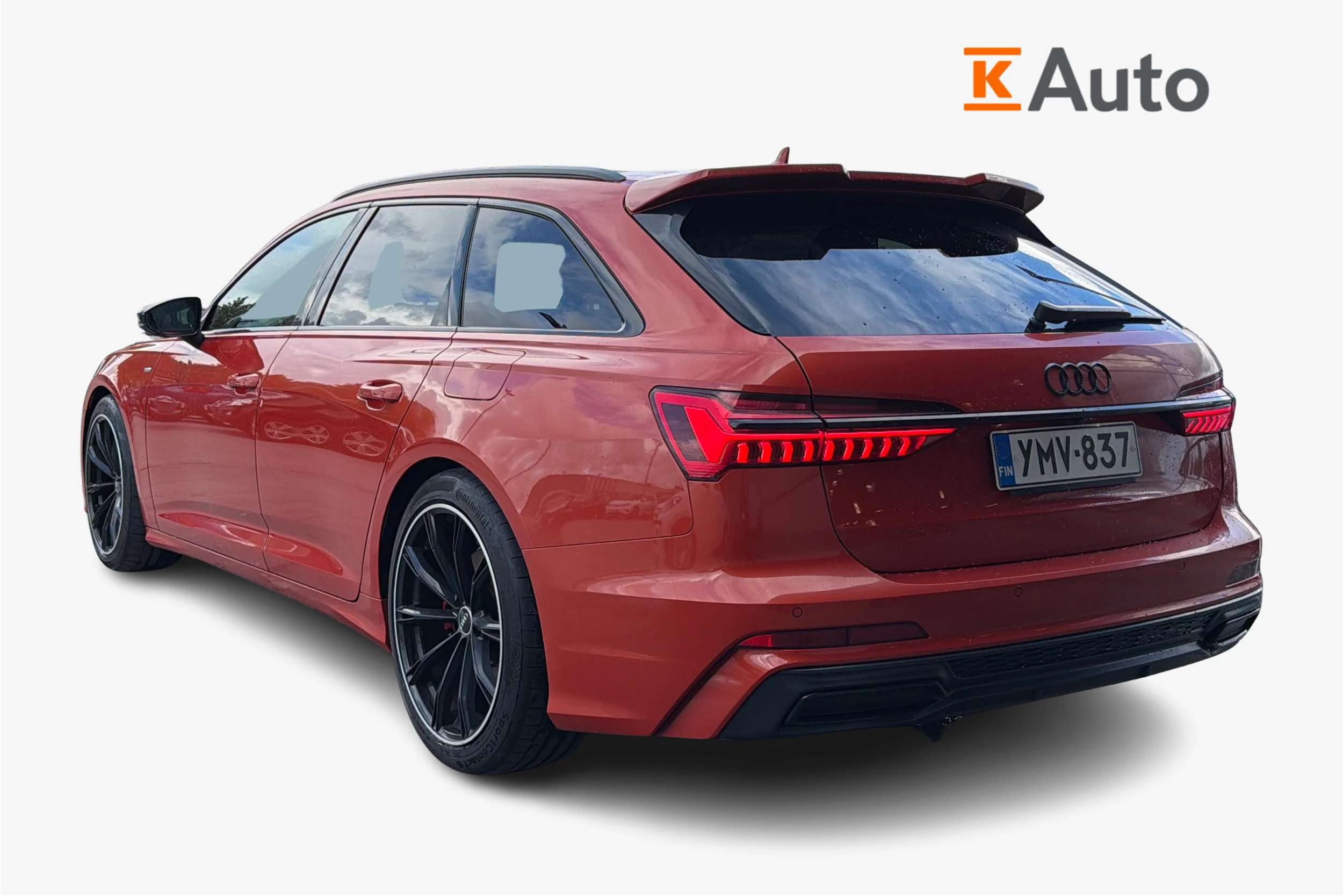 keltainen Audi A6 2022 kuva 2.