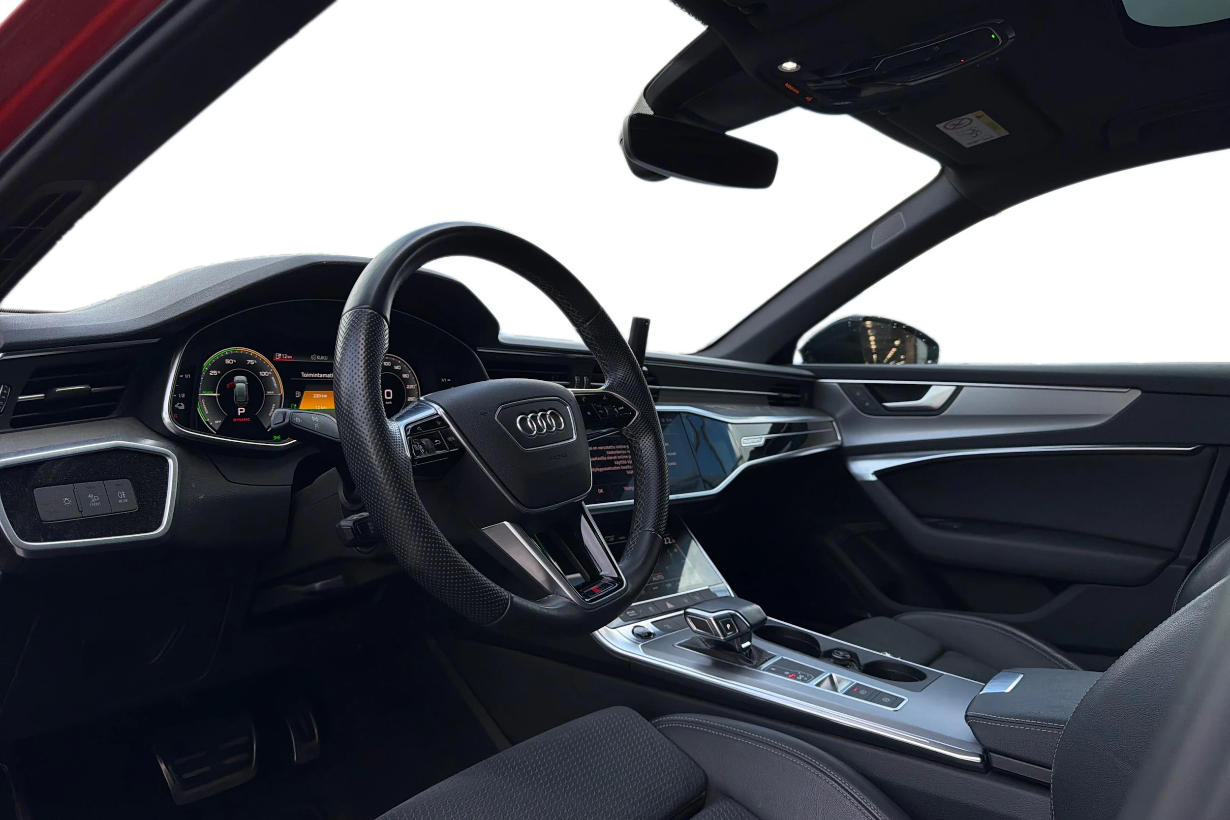 keltainen Audi A6 2022 kuva 3.