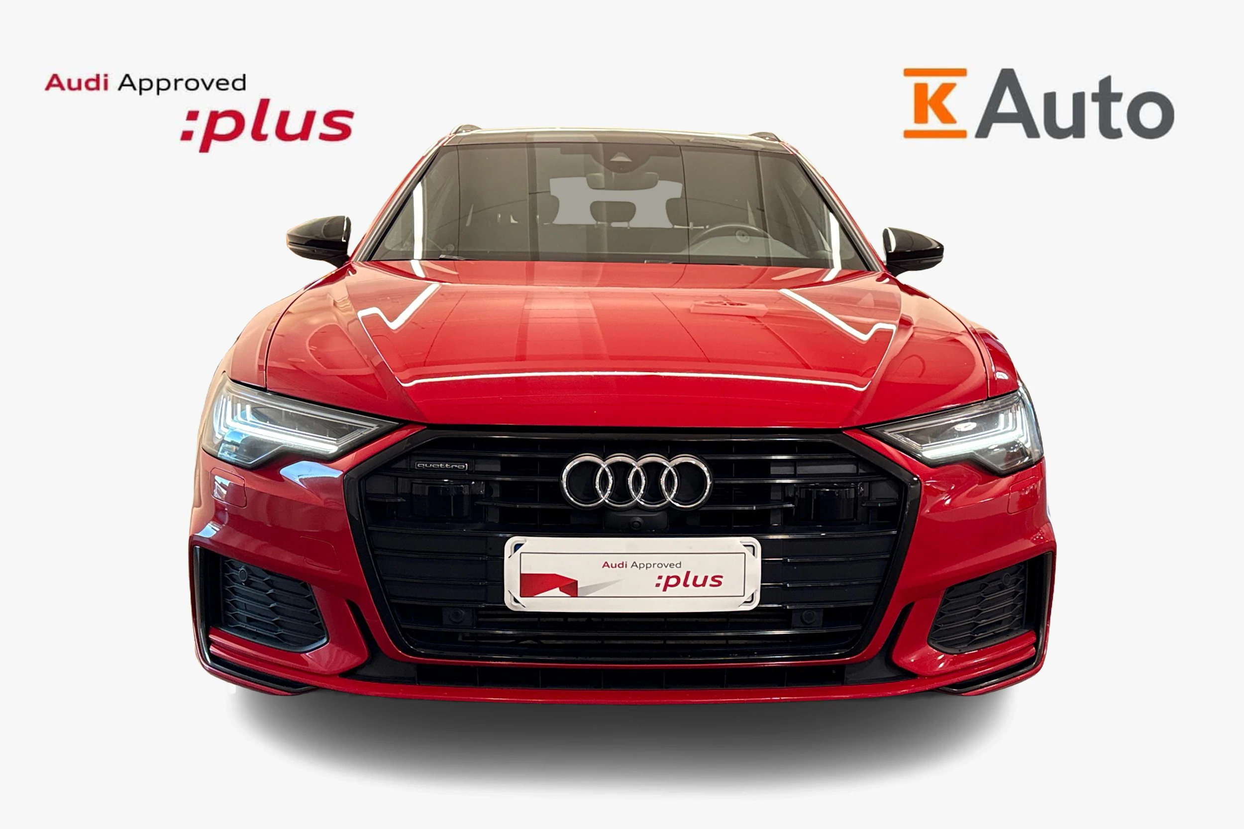 punainen Audi A6 2021 kuva 4.