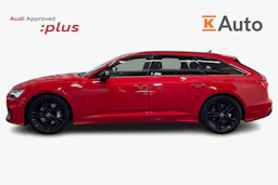 punainen Audi A6 2021 kuva 5.