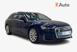 sininen Audi A6 2021 kuva 1.