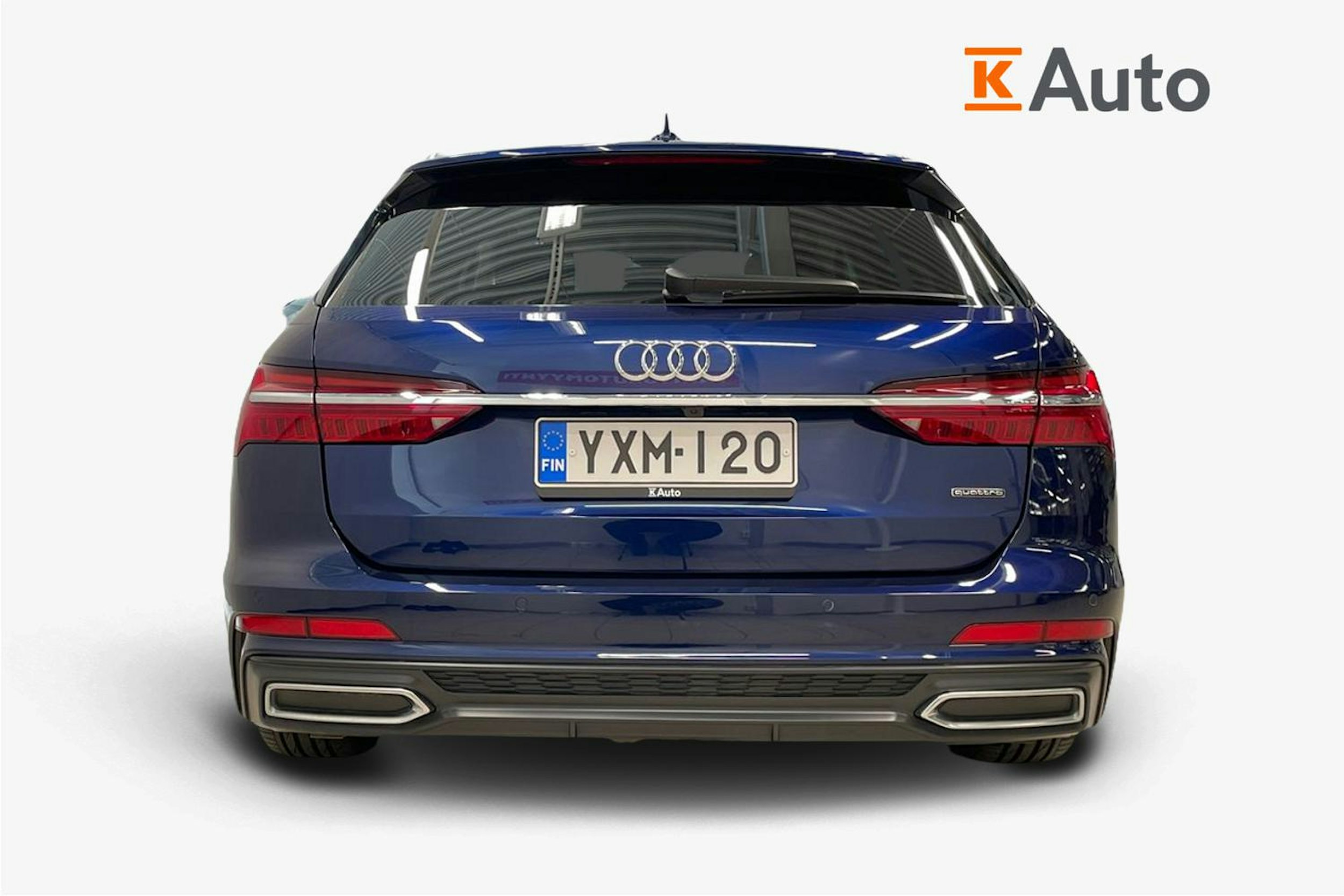 sininen Audi A6 2021 kuva 3.