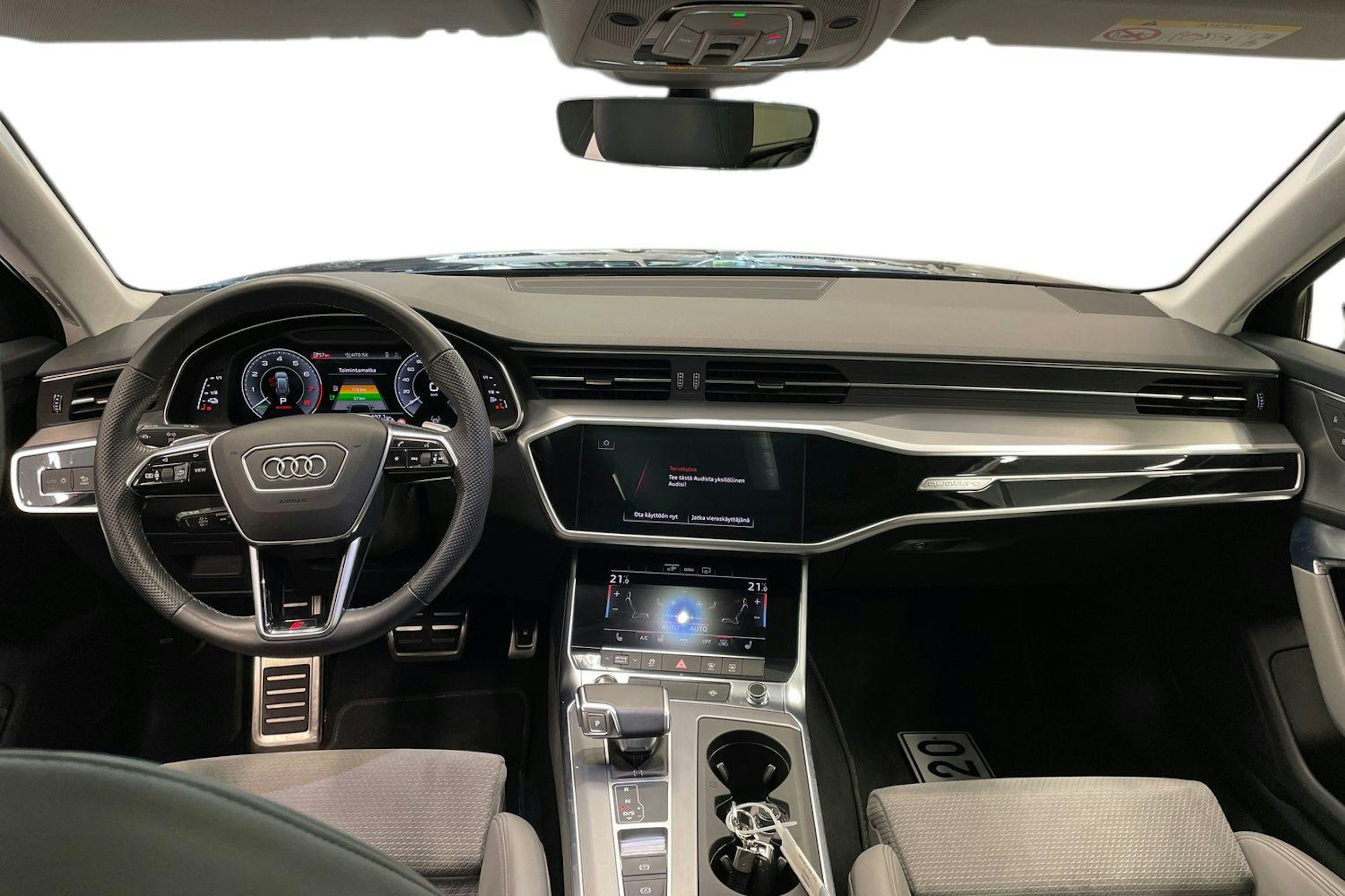 sininen Audi A6 2021 kuva 9.