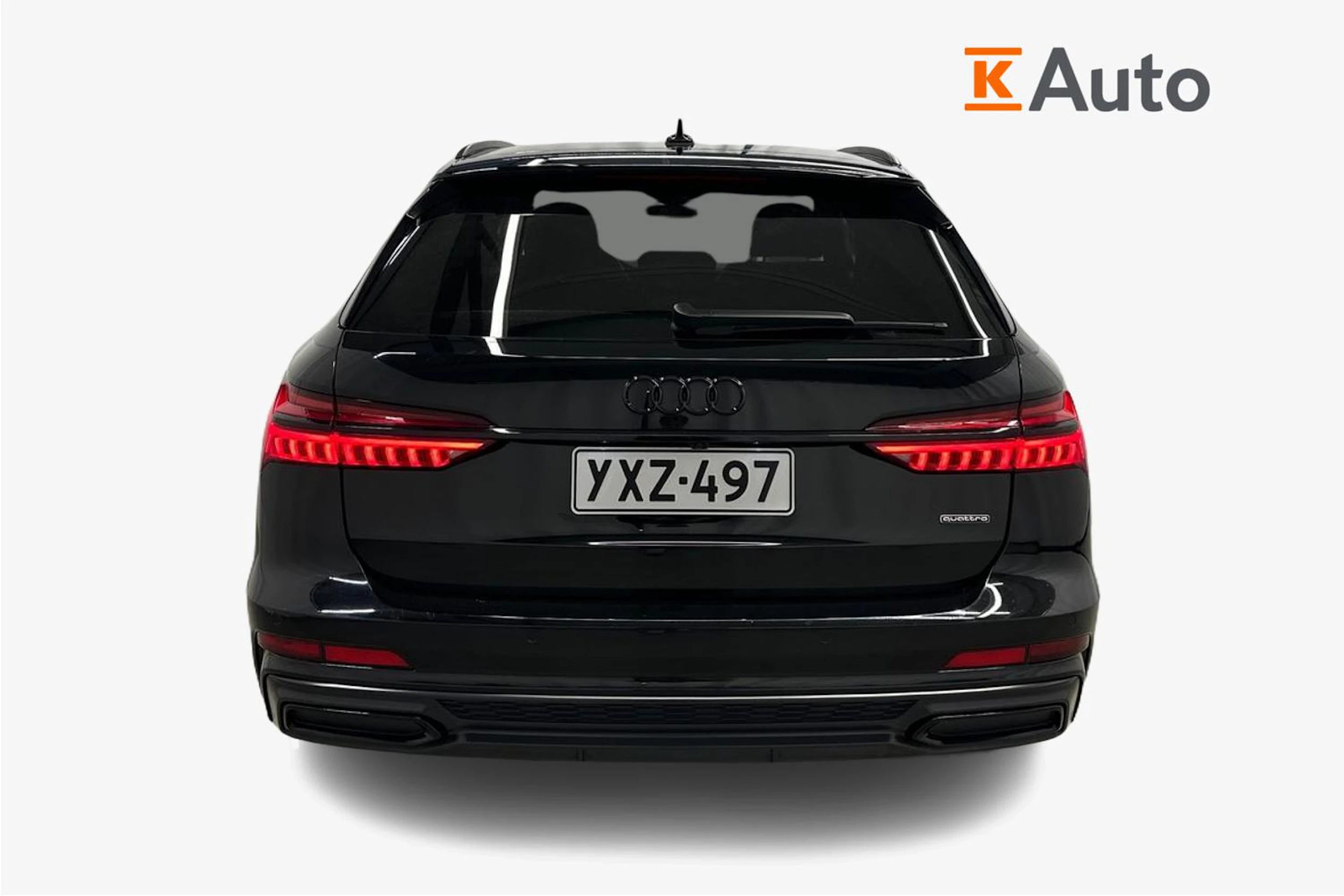 musta Audi A6 2021 kuva 3.