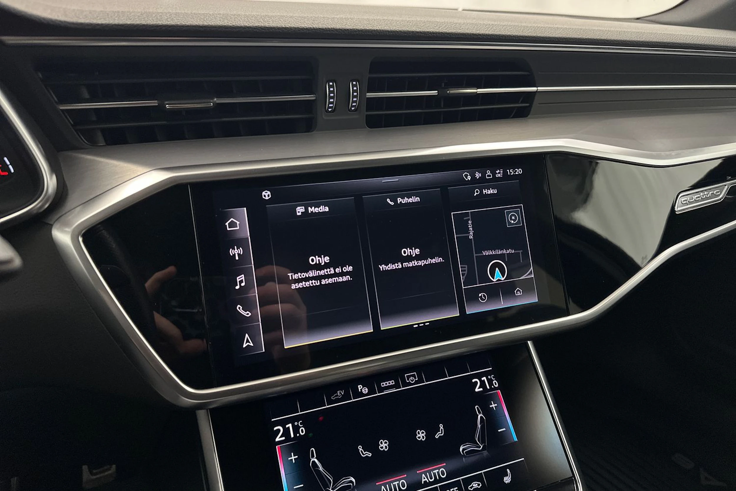 musta Audi A6 2021 kuva 14.