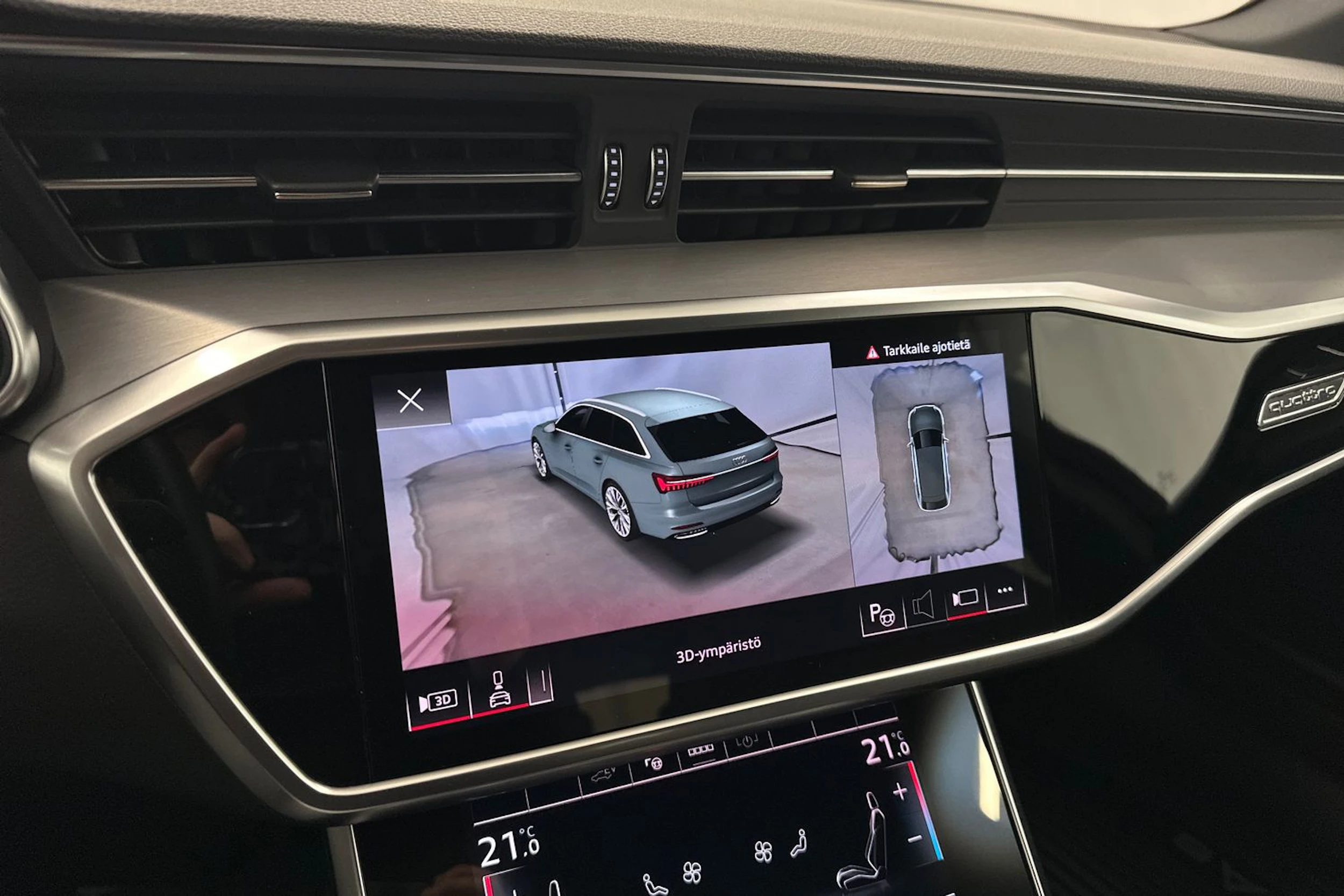 musta Audi A6 2021 kuva 18.