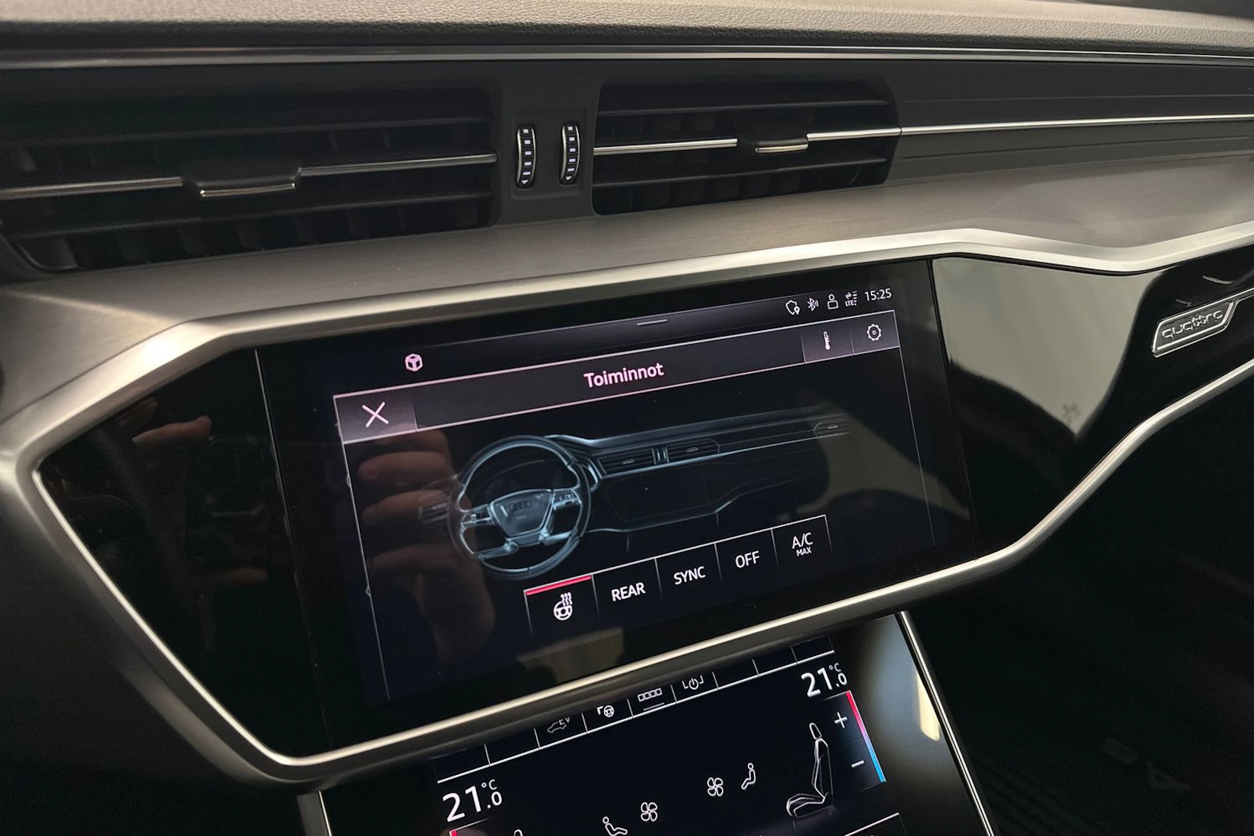 musta Audi A6 2021 kuva 22.