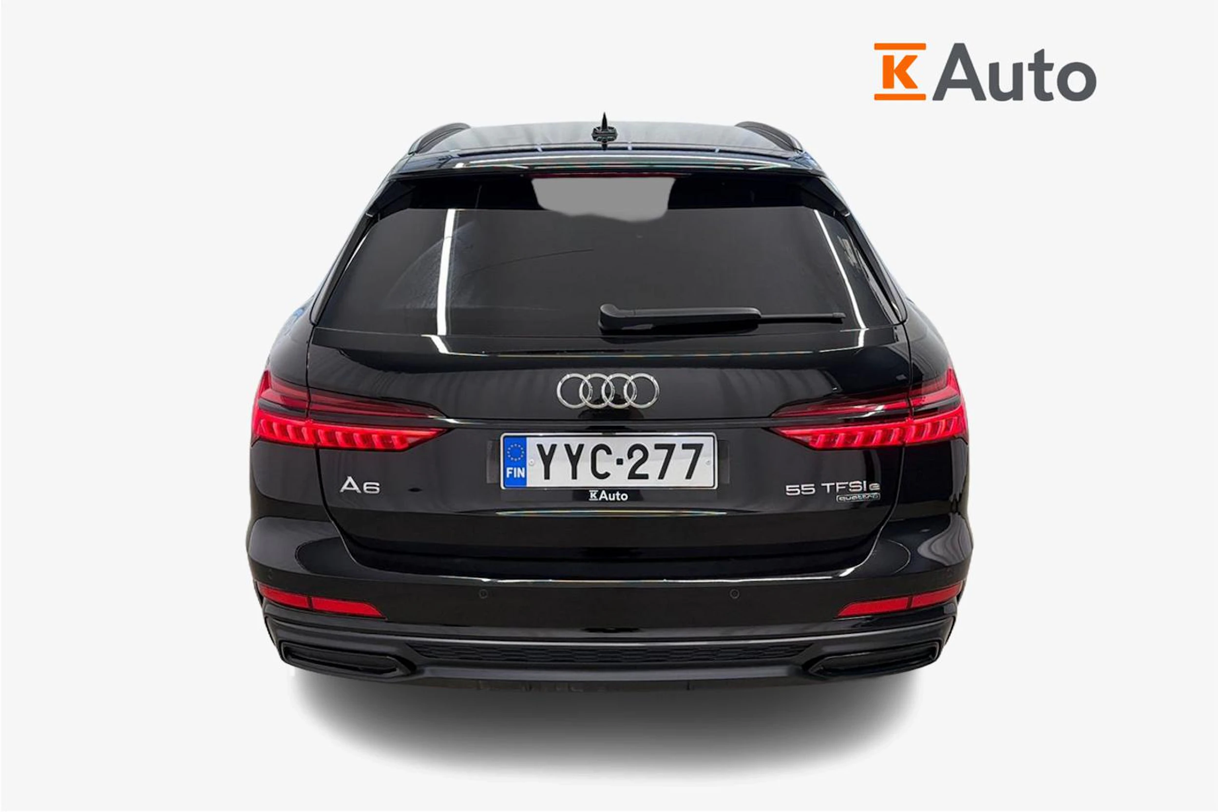 musta Audi A6 2021 kuva 3.