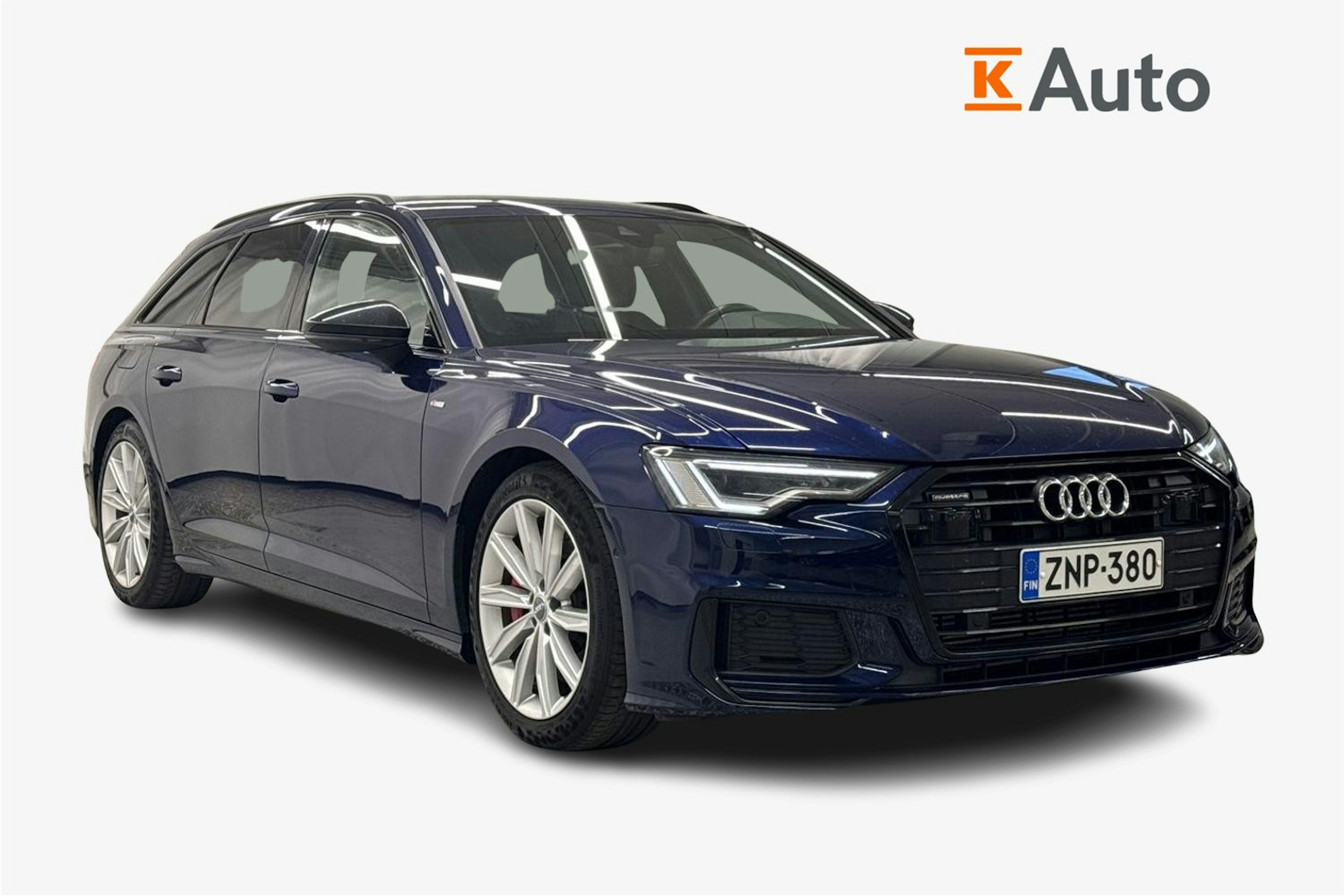 Sininen Audi A6 2021 kuva 1.