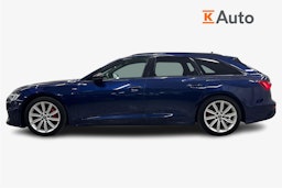 Sininen Audi A6 2021 kuva 6.