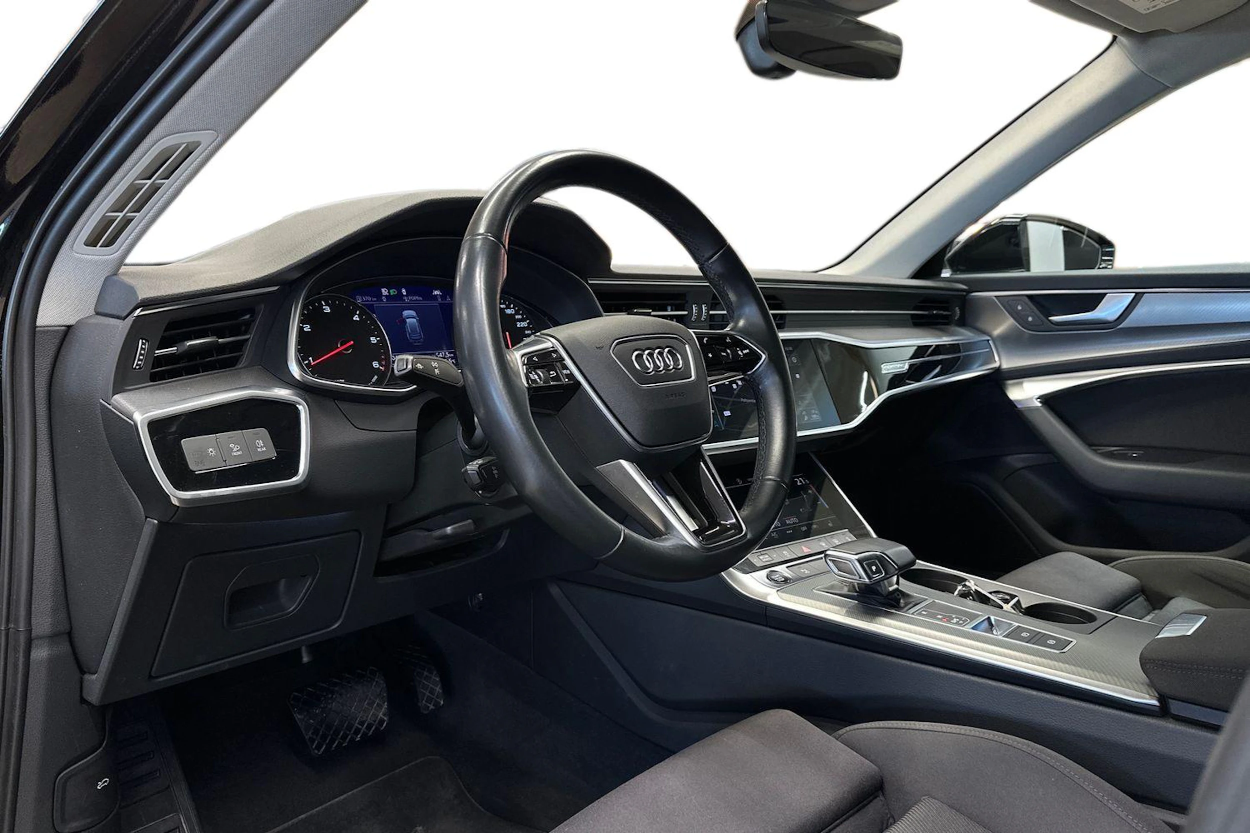 musta Audi A6 2021 kuva 8.