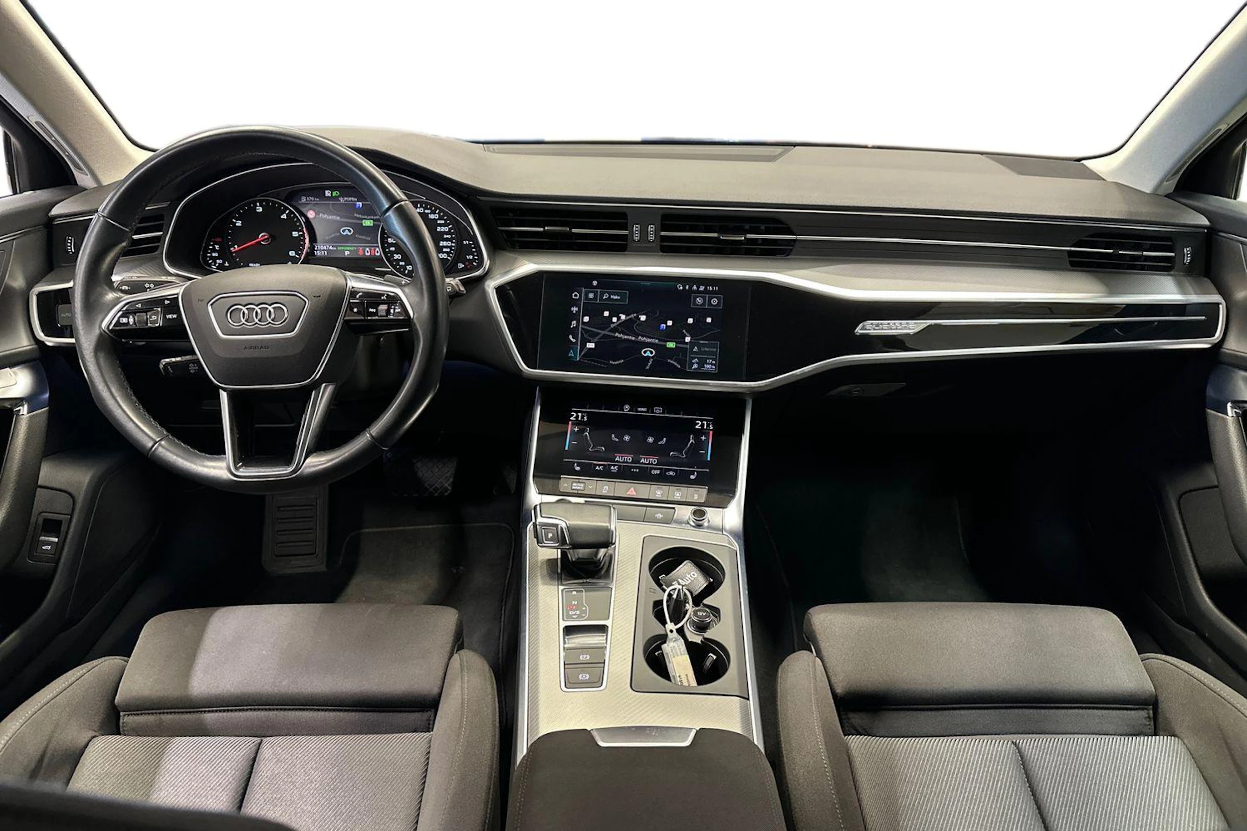 musta Audi A6 2021 kuva 9.