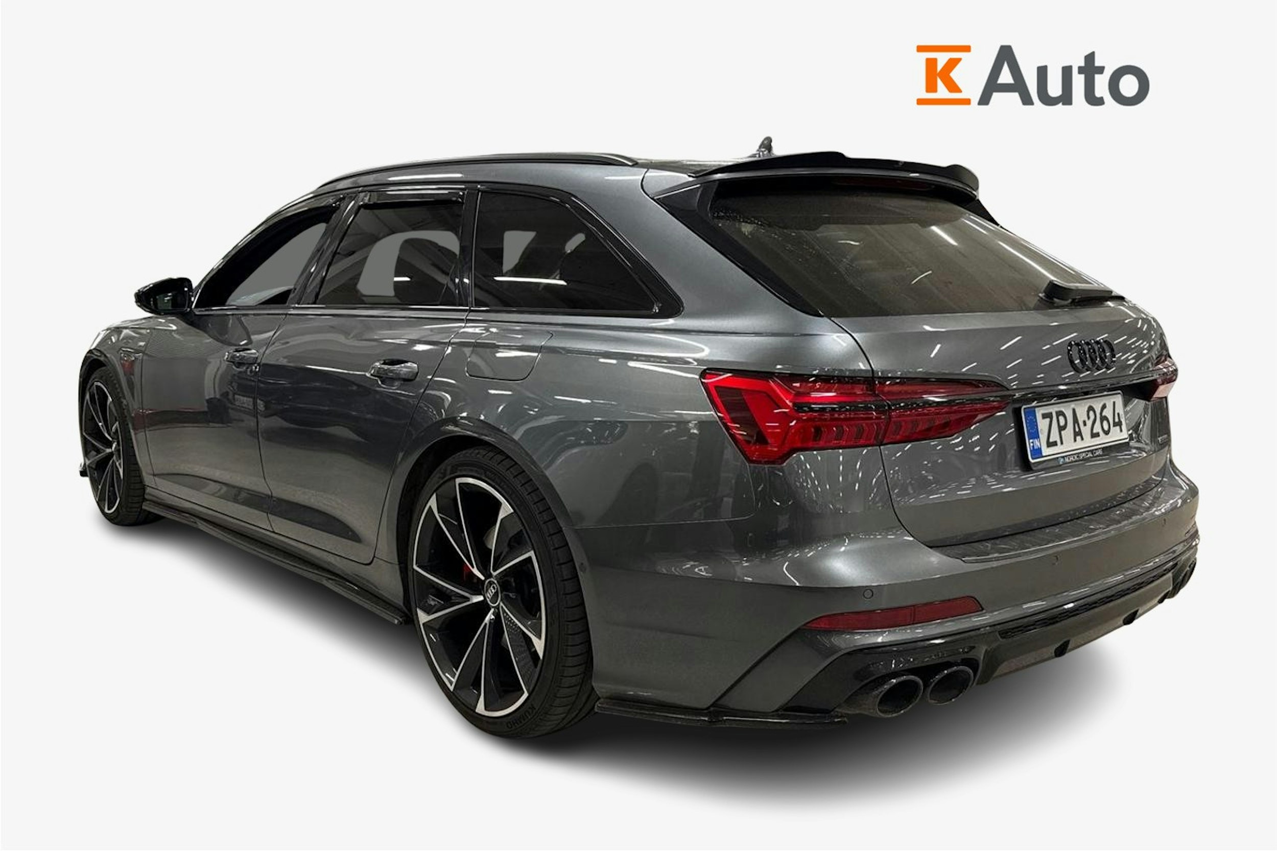 met. harmaa Audi A6 2021 kuva 2.