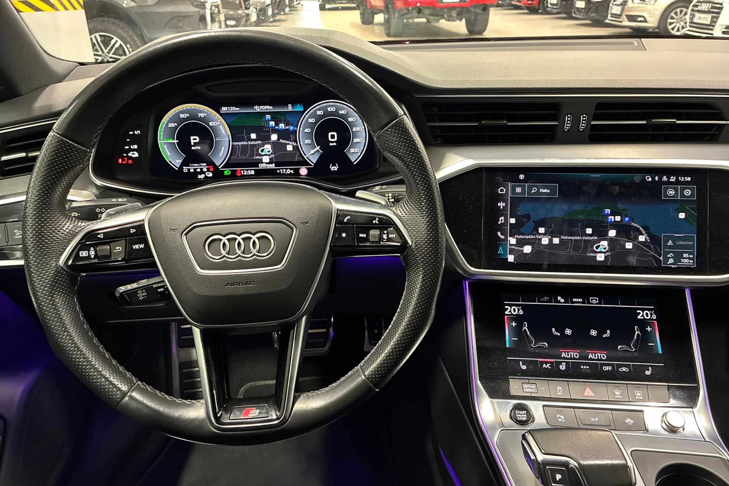 met. harmaa Audi A6 2021 kuva 5.