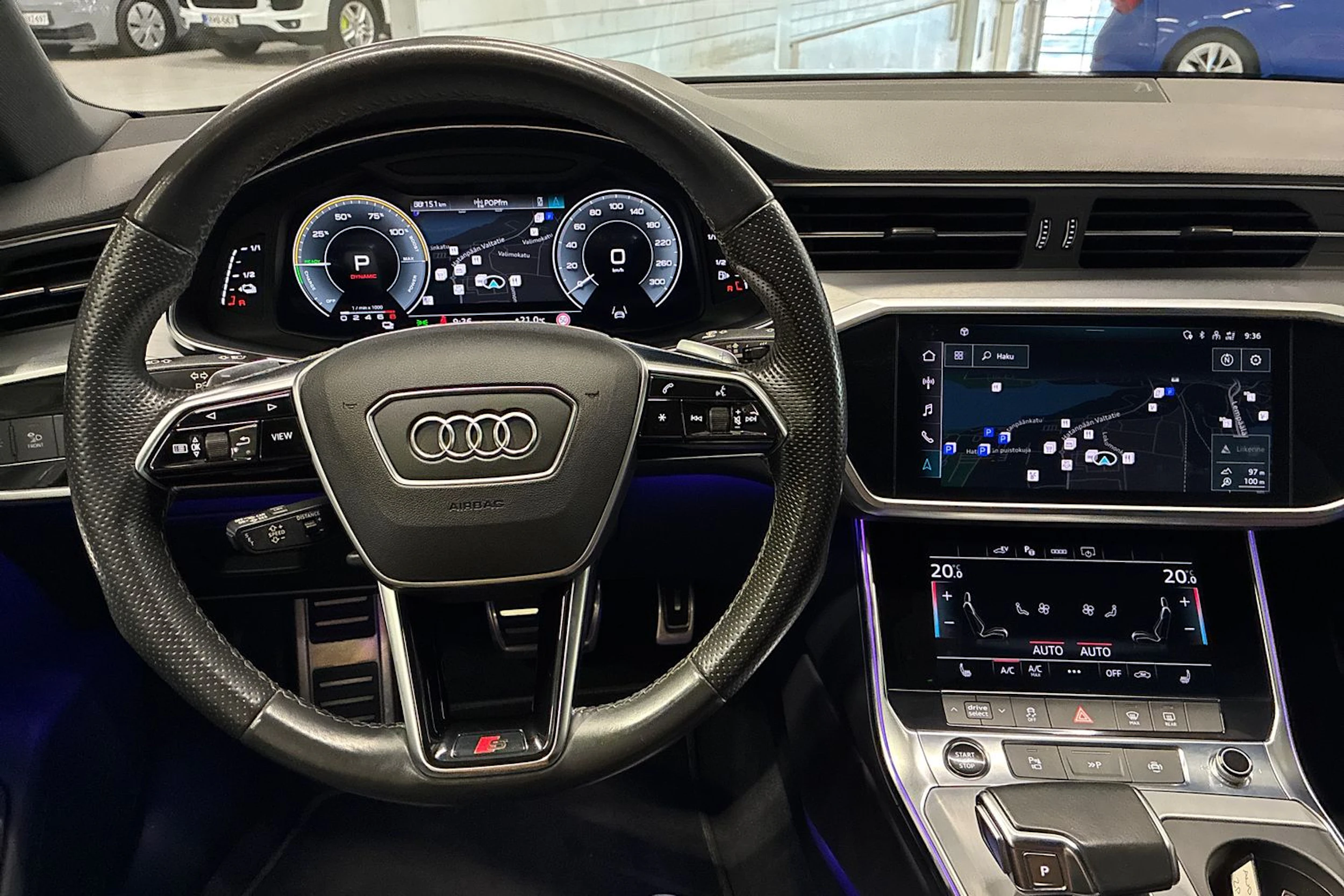 met. harmaa Audi A6 2021 kuva 11.