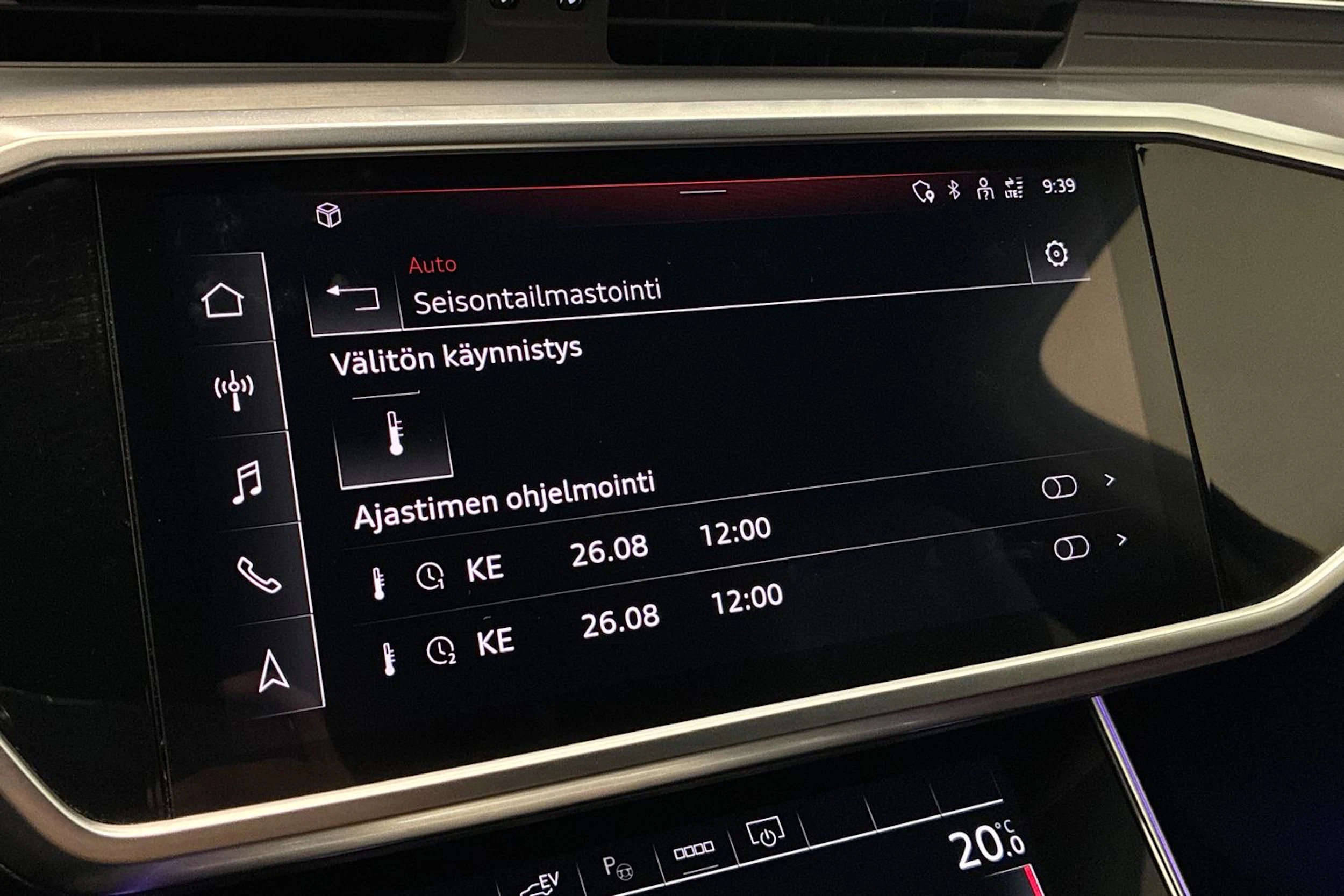 met. harmaa Audi A6 2021 kuva 27.