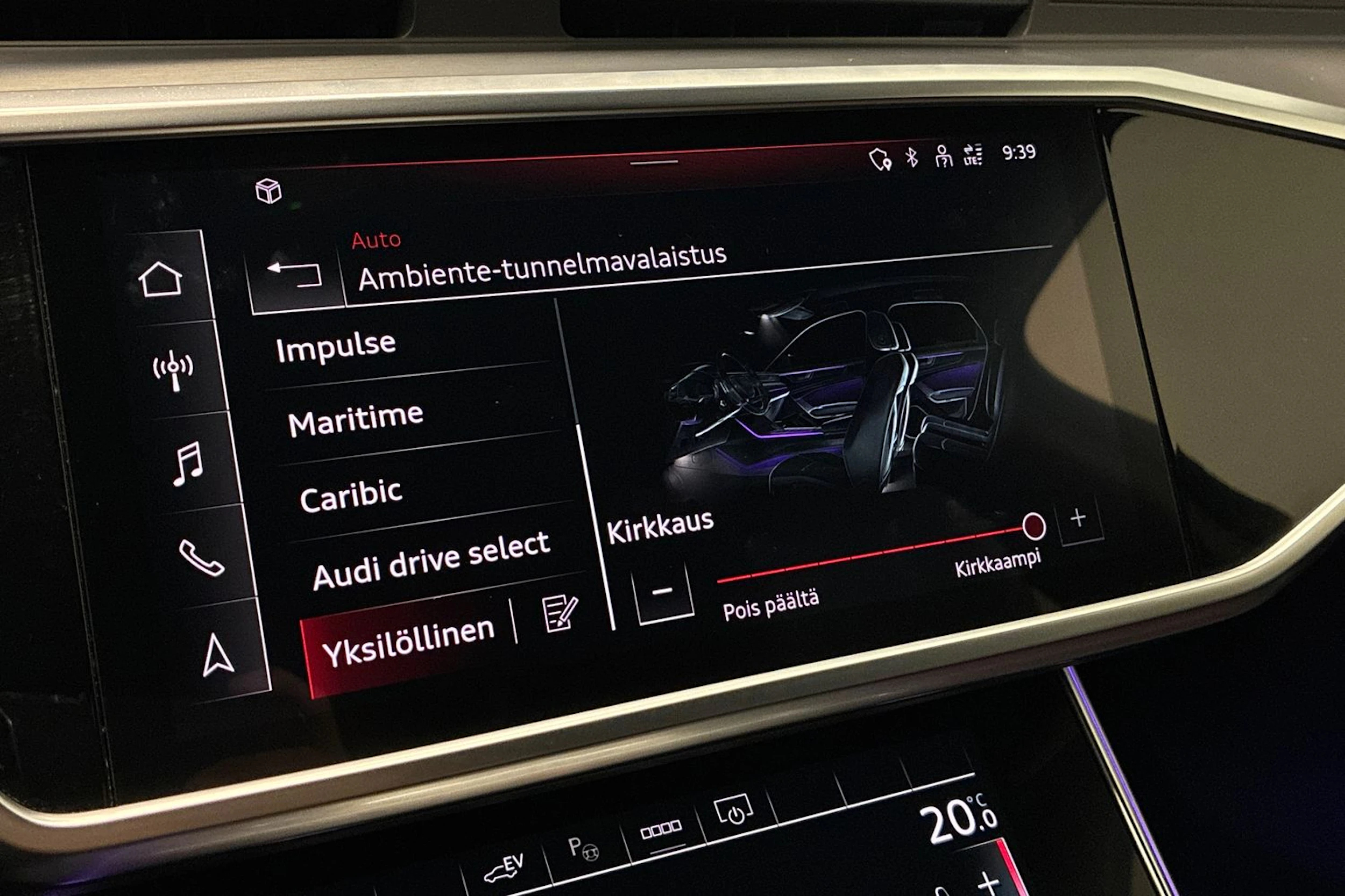 met. harmaa Audi A6 2021 kuva 29.